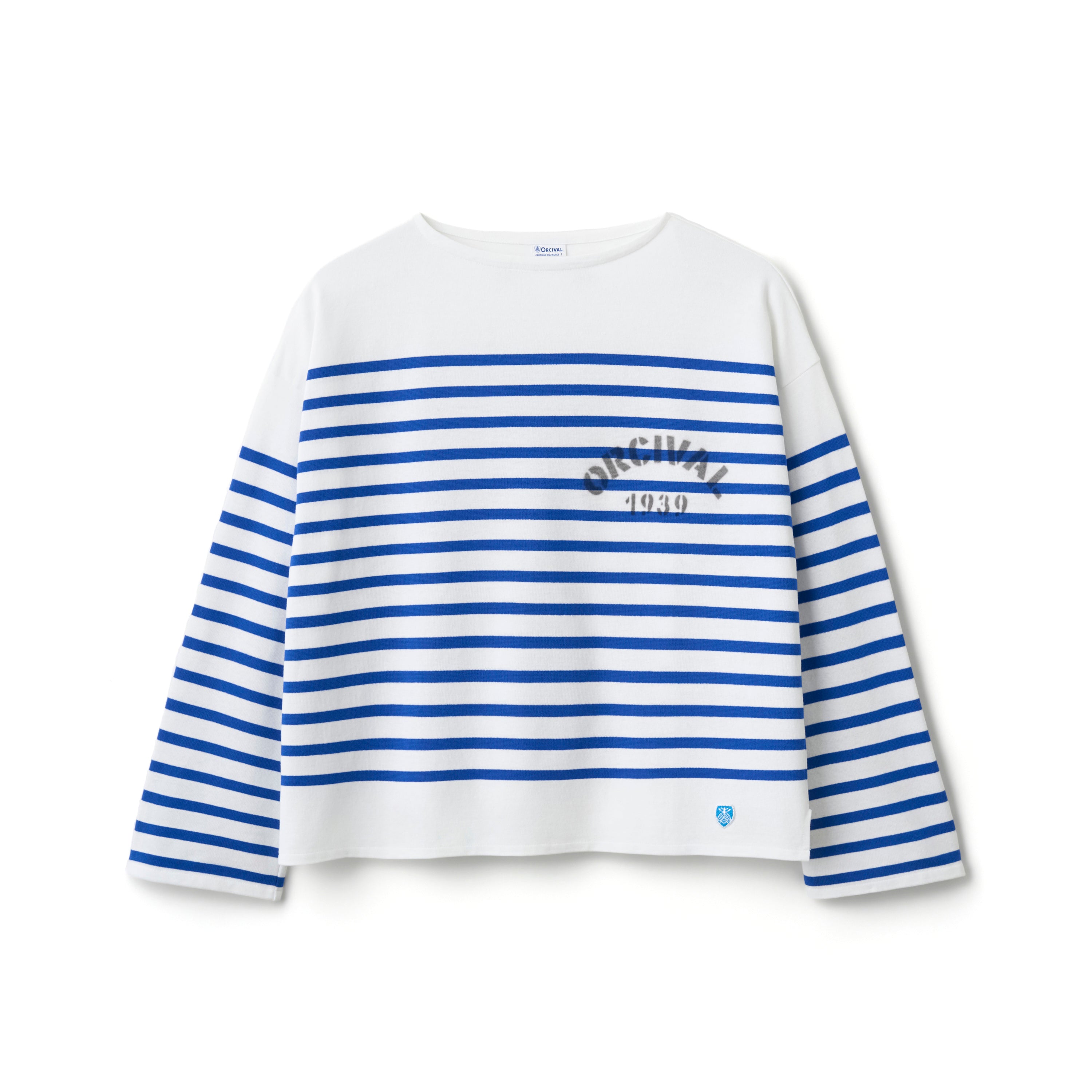 Women's Rachel Printed Boat Neck Wide Basque Shirt