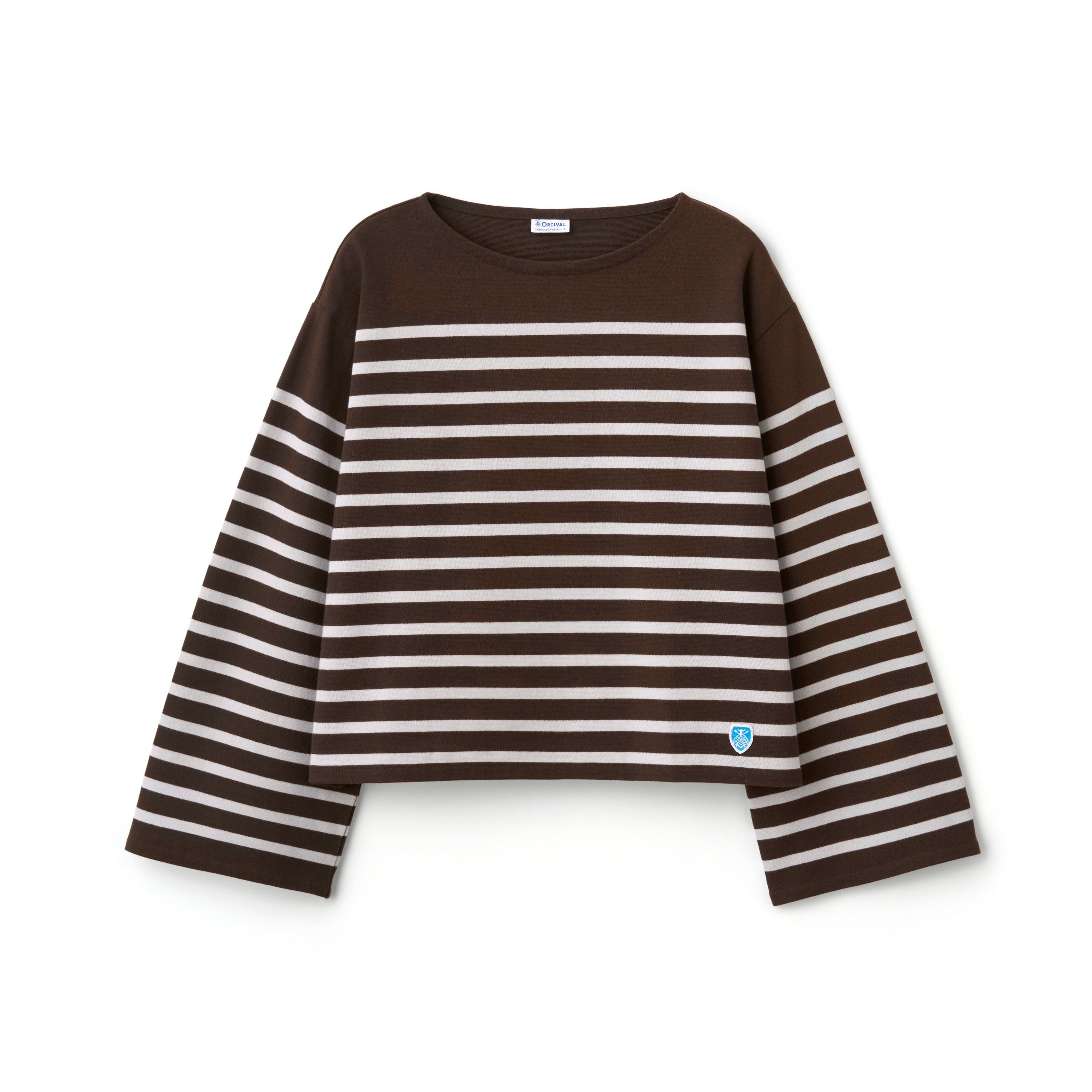 Women's Rachel Boat Neck Wide Basque Shirt