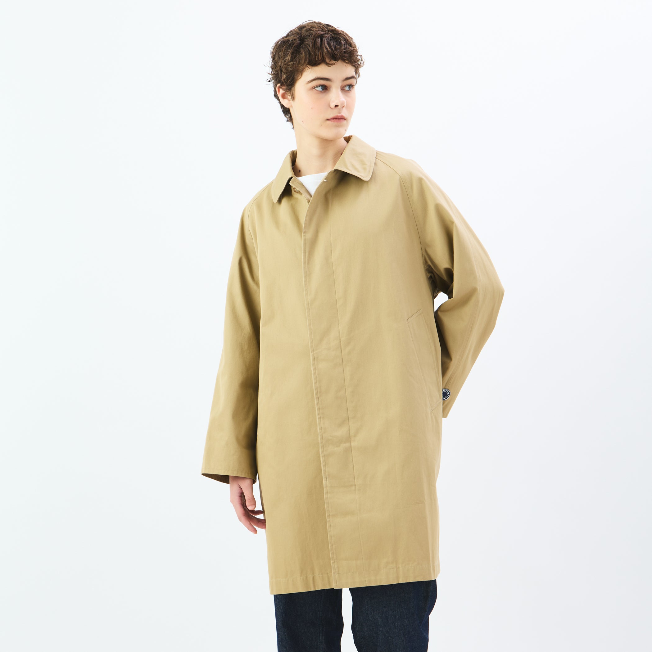 Women's Cotton Twill Bio Wash Bal Collar Coat