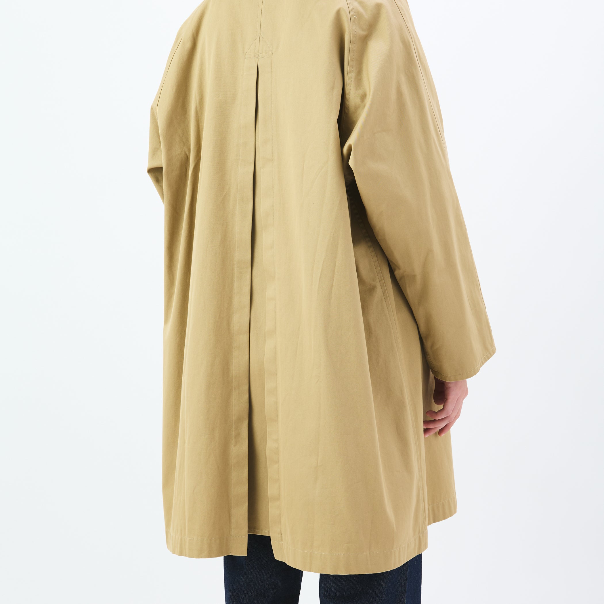 Women's Cotton Twill Bio Wash Bal Collar Coat