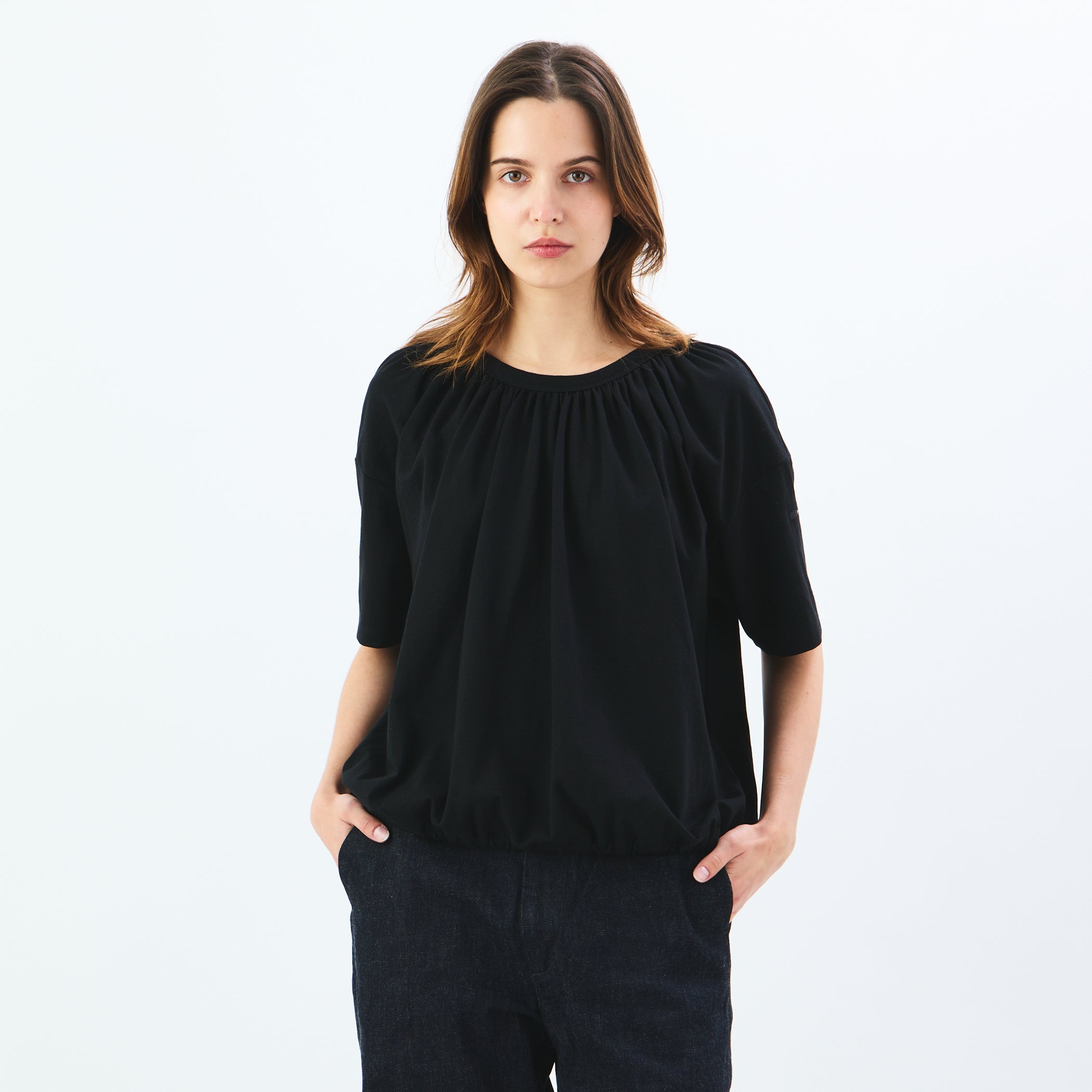 Women's Open End Jersey Blouse