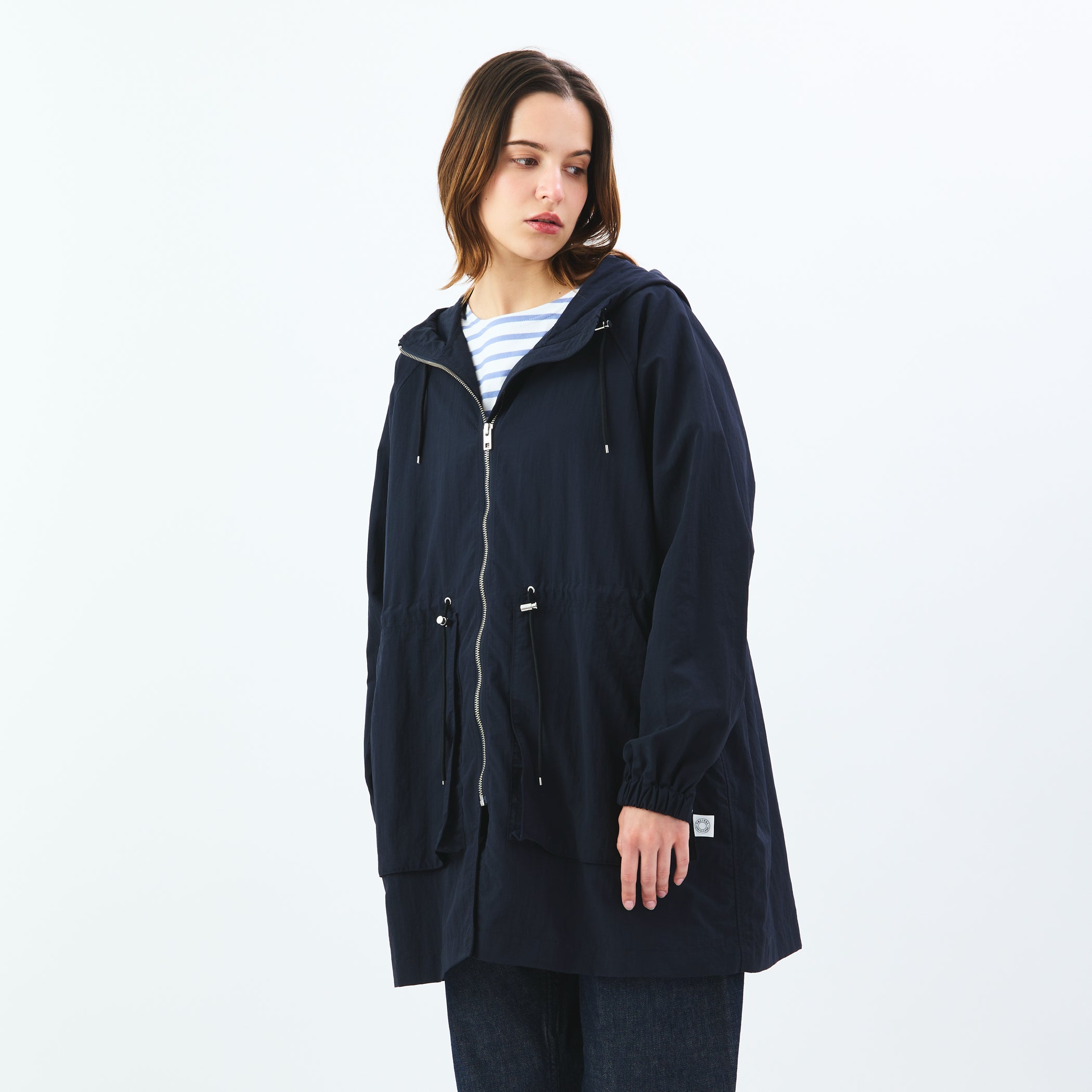 Women's Nylon Taslan Hooded Jacket