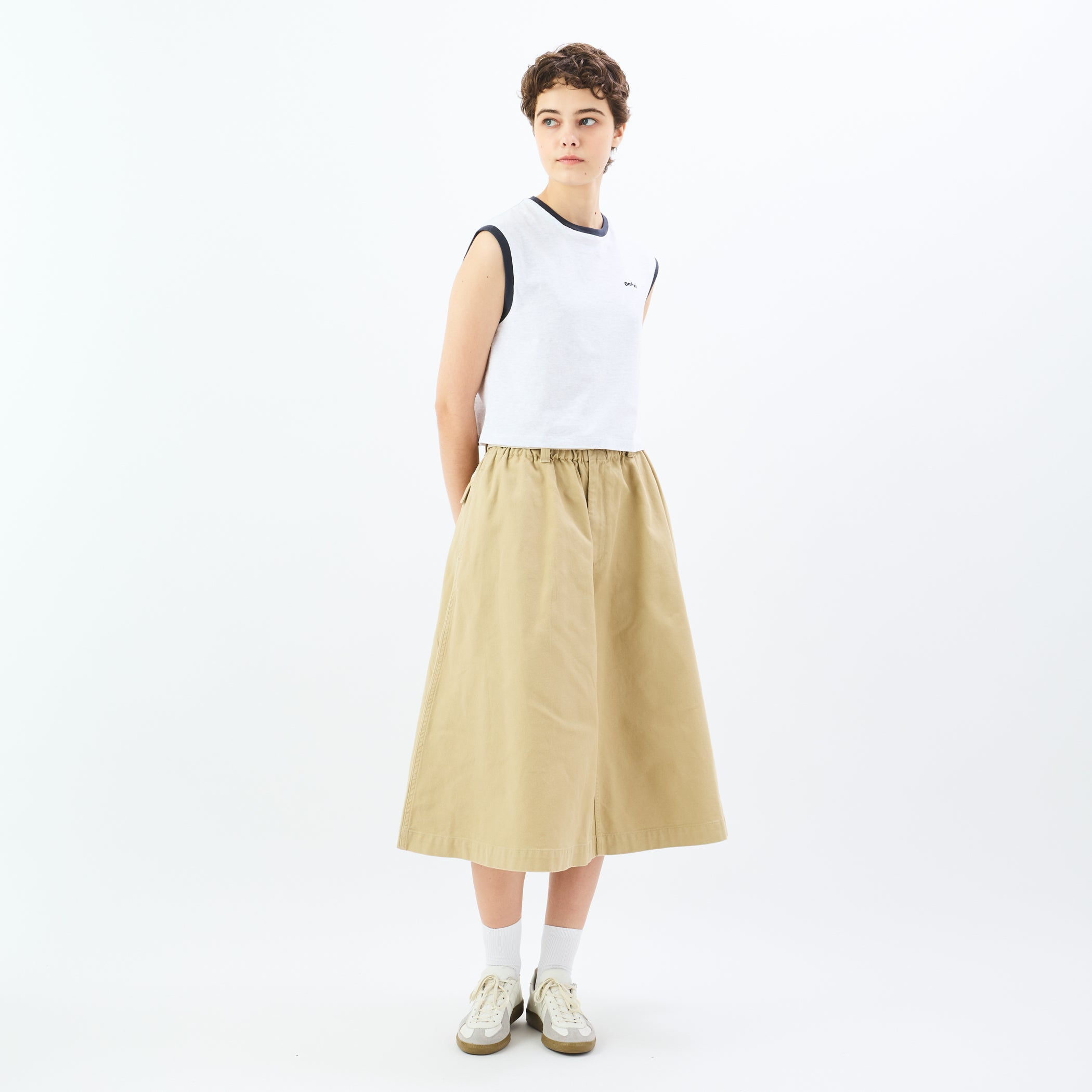 Women's Embroidery Sleeveless T-shirt
