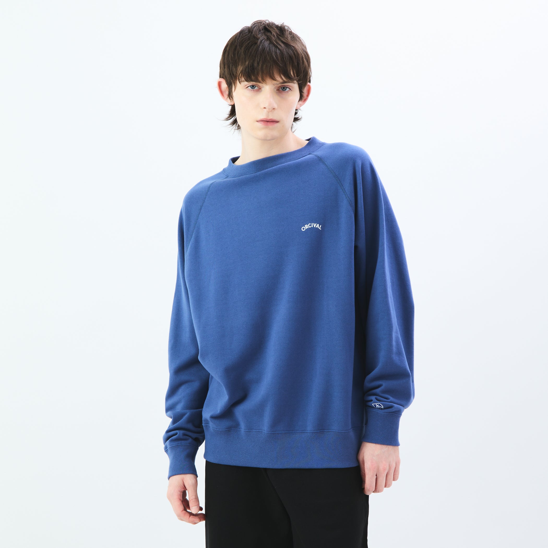 Men's Light French Terry Boat Neck Sweat｜ORCIVAL