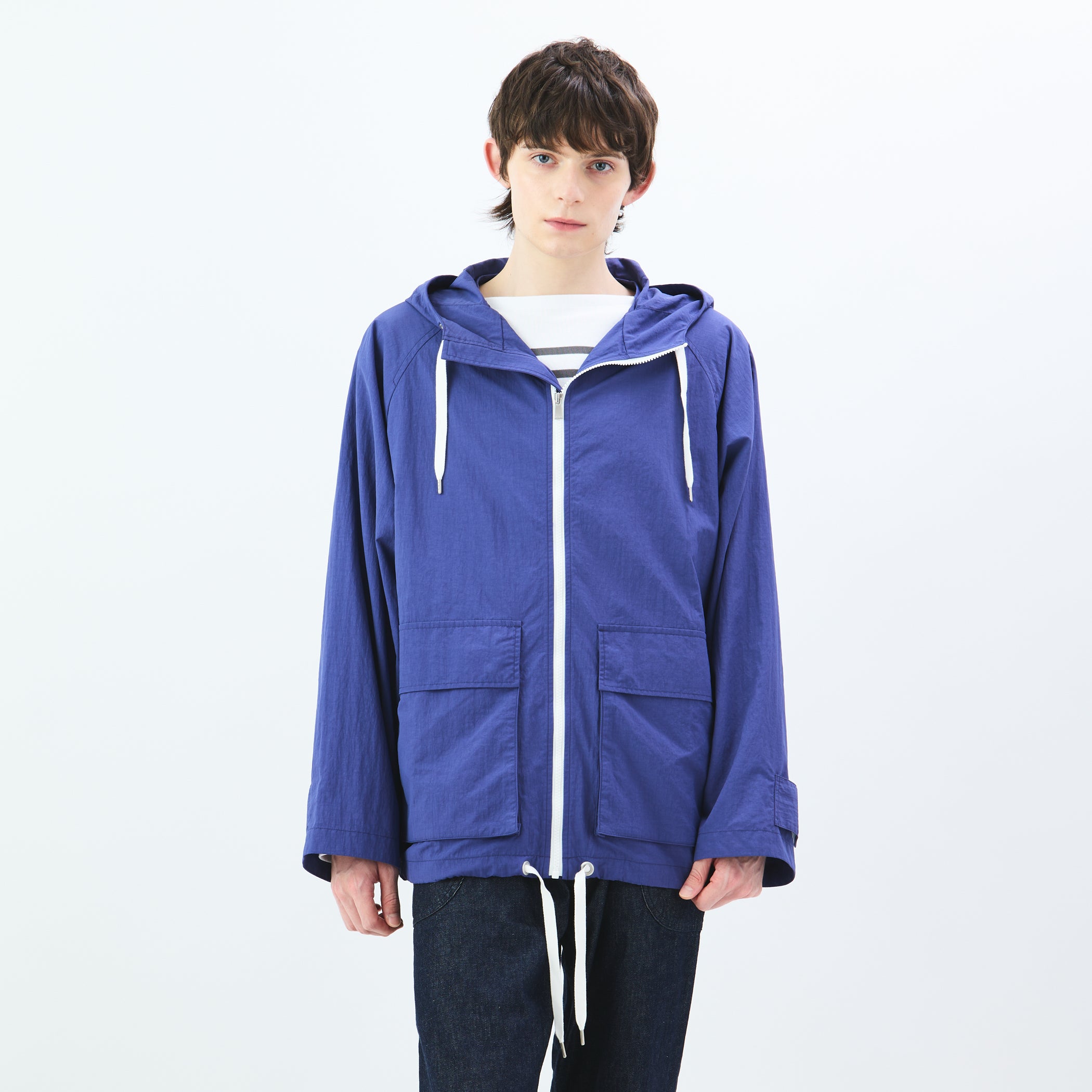 Men's Nylon Taffeta Hooded Jacket