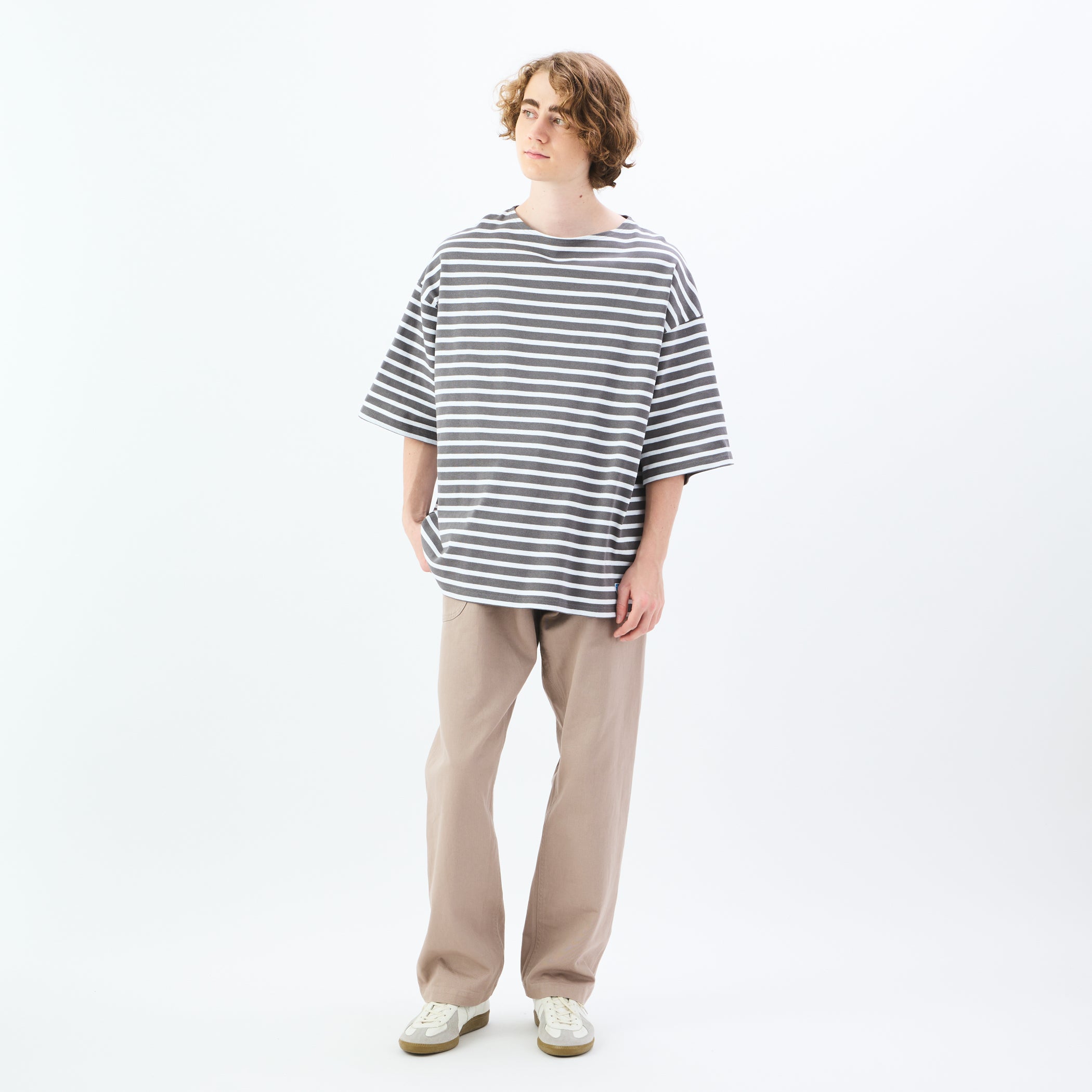 Cotton Twill Easy Pants