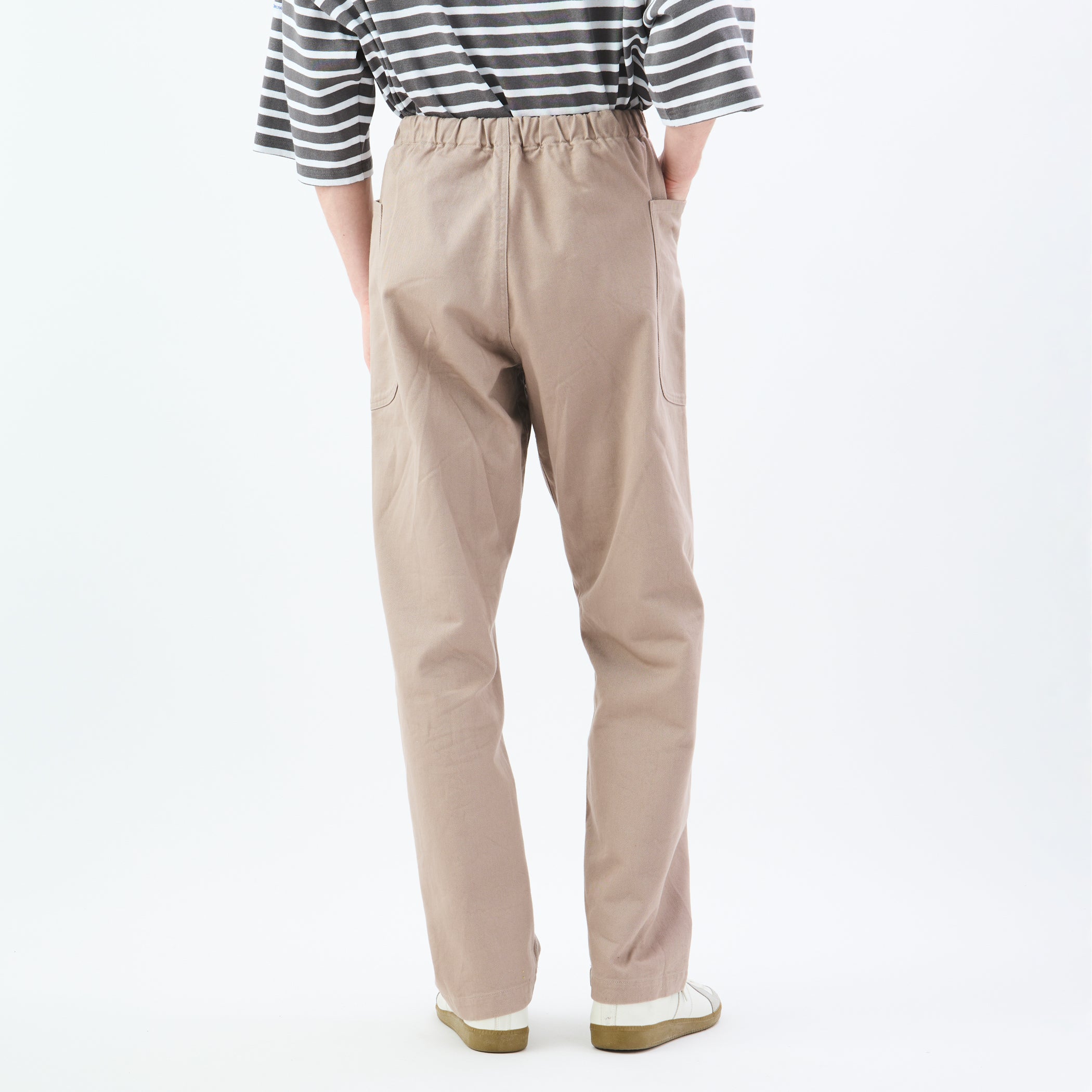 Cotton Twill Easy Pants