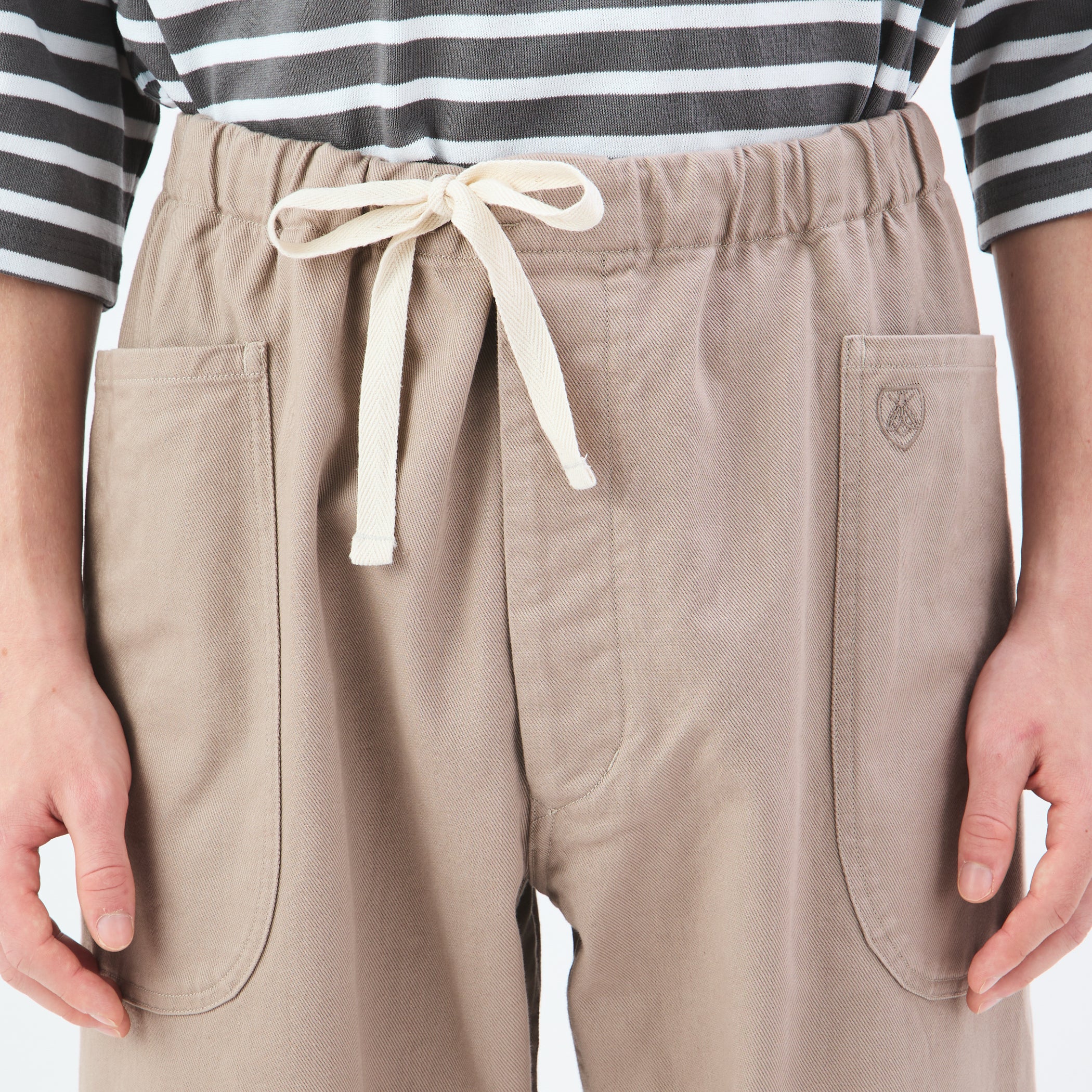 Cotton Twill Easy Pants