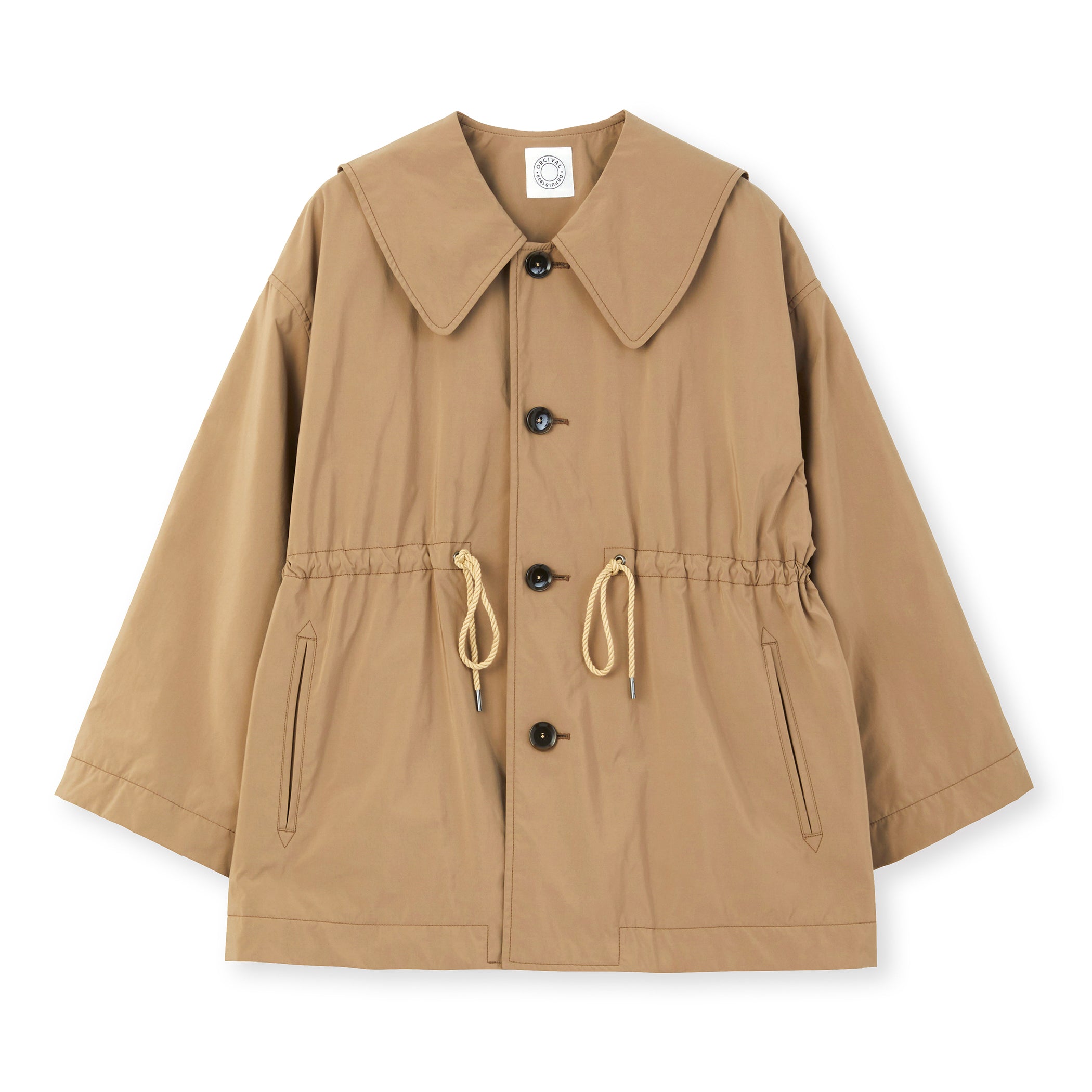 Women's Twill Big Collar Blouson