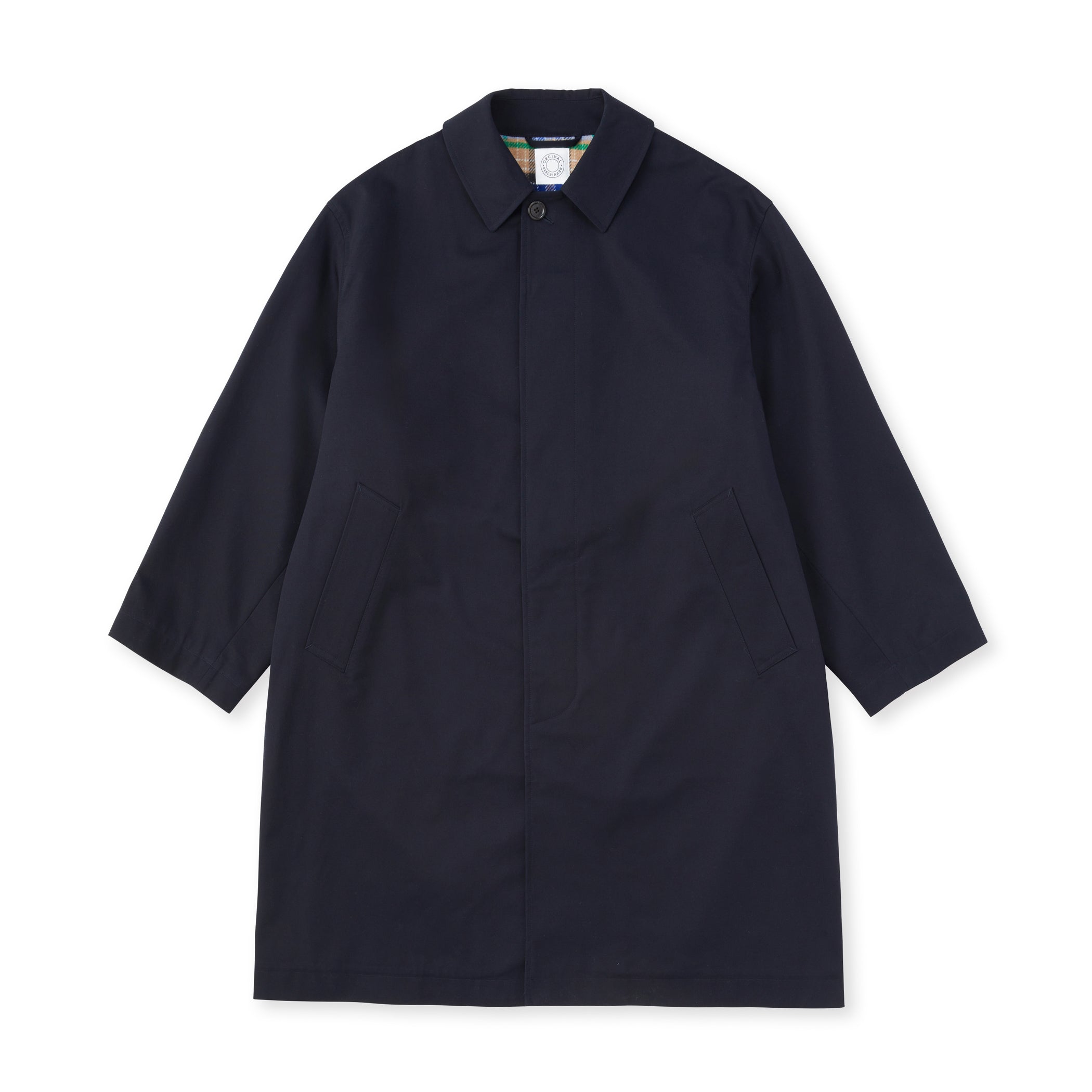 Men's Cotton Gabardine Bal Collar Coat｜ORCIVAL