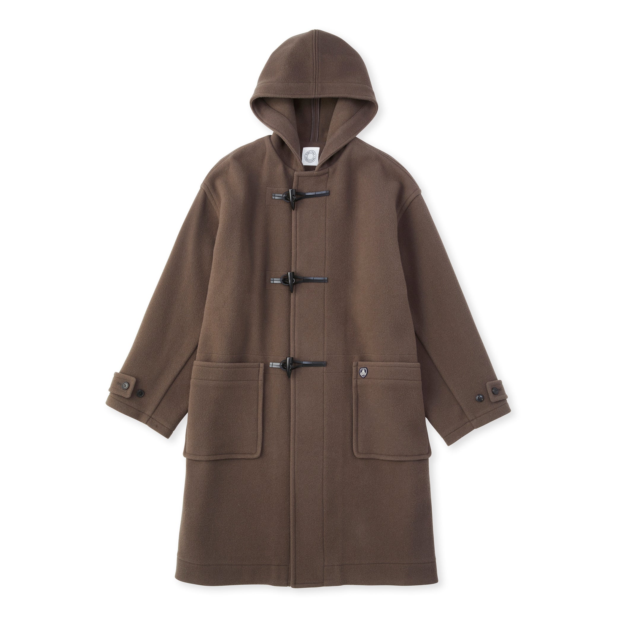 Men's Double Melton Duffle Coat