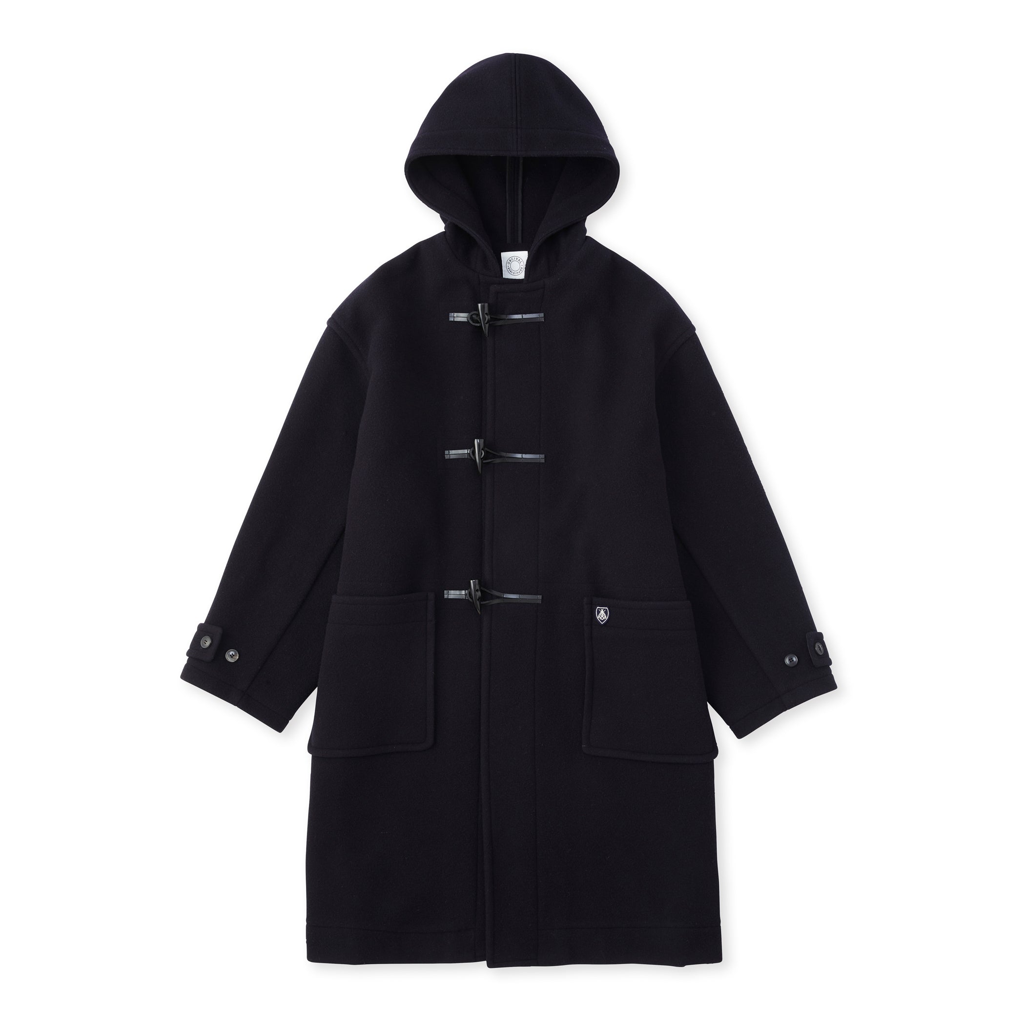 Men's Double Melton Duffle Coat