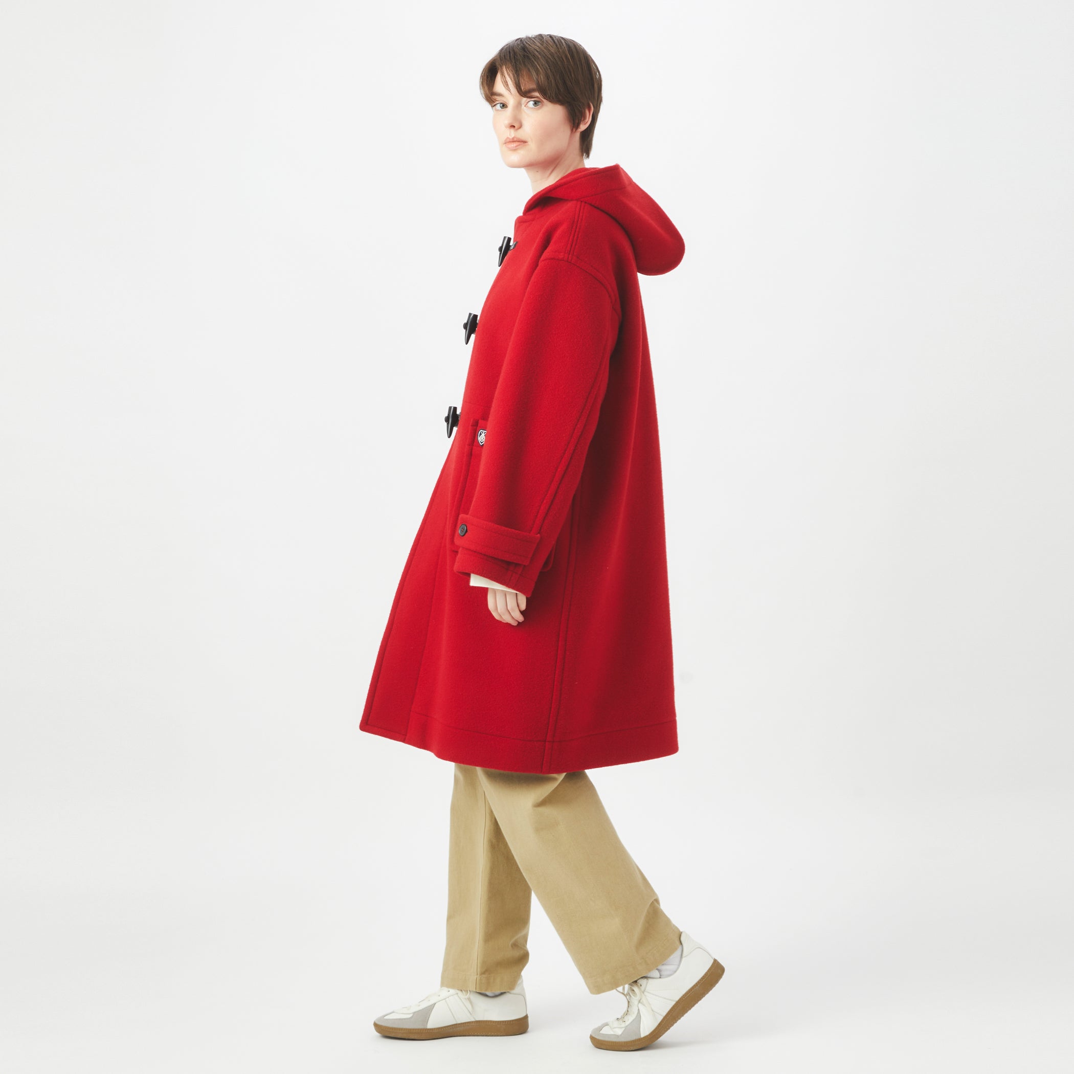 Women's Double Melton Duffle Coat