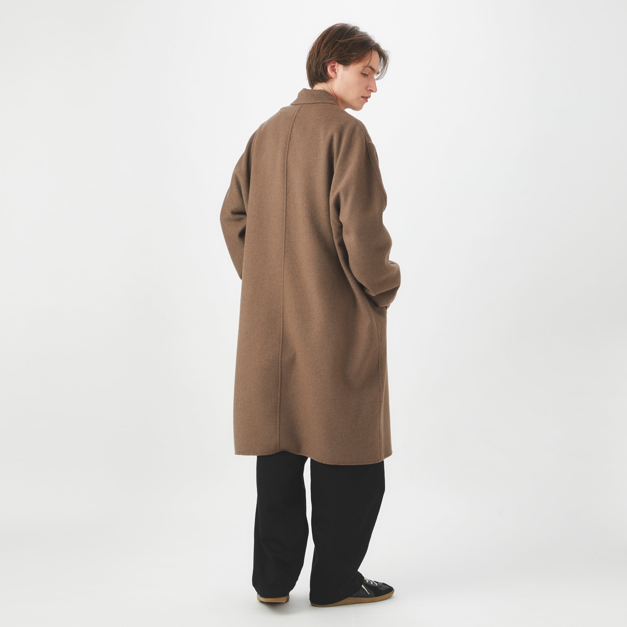 Men's Wool Beaver Long Coat