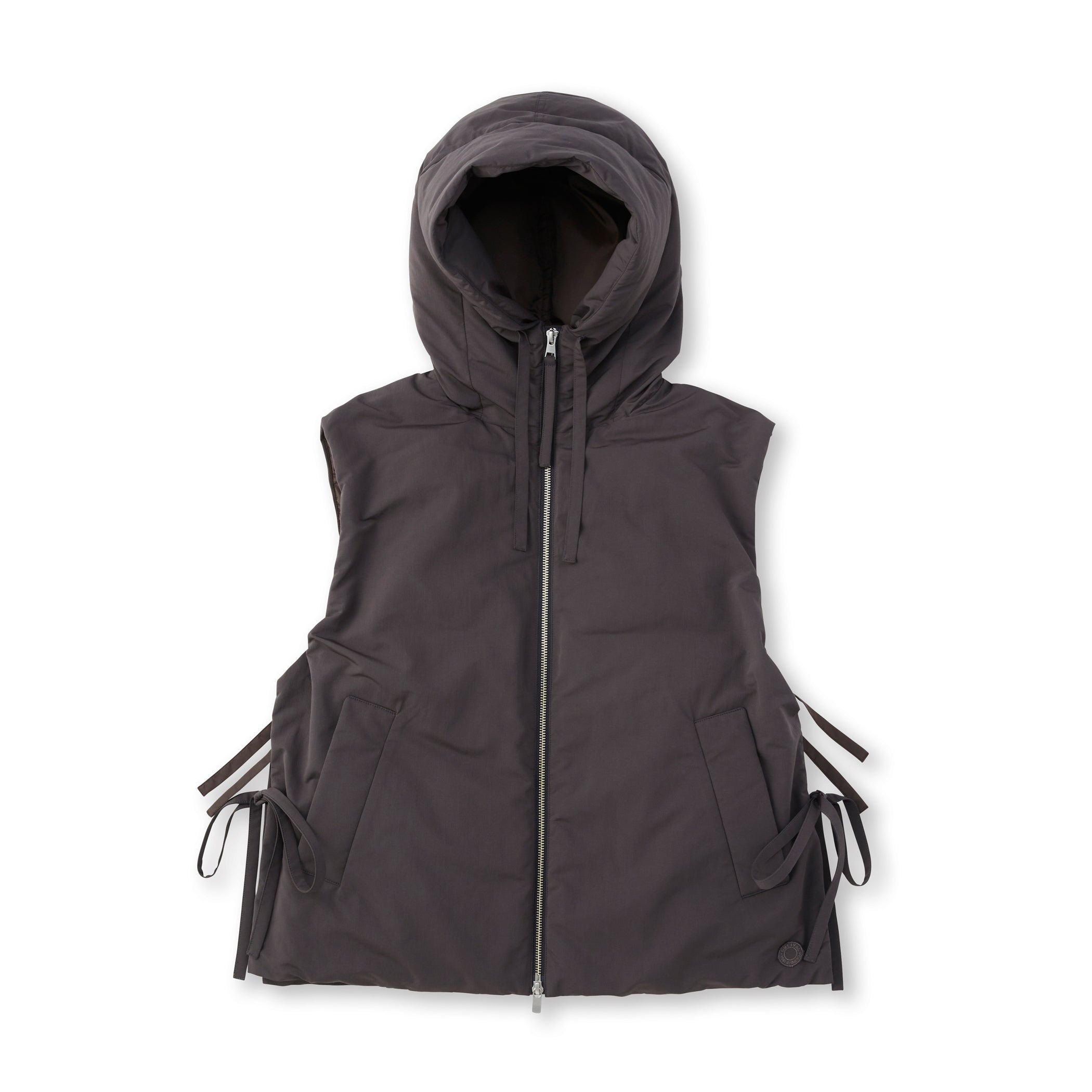 Women's Polyester Taffeta Hooded Vest