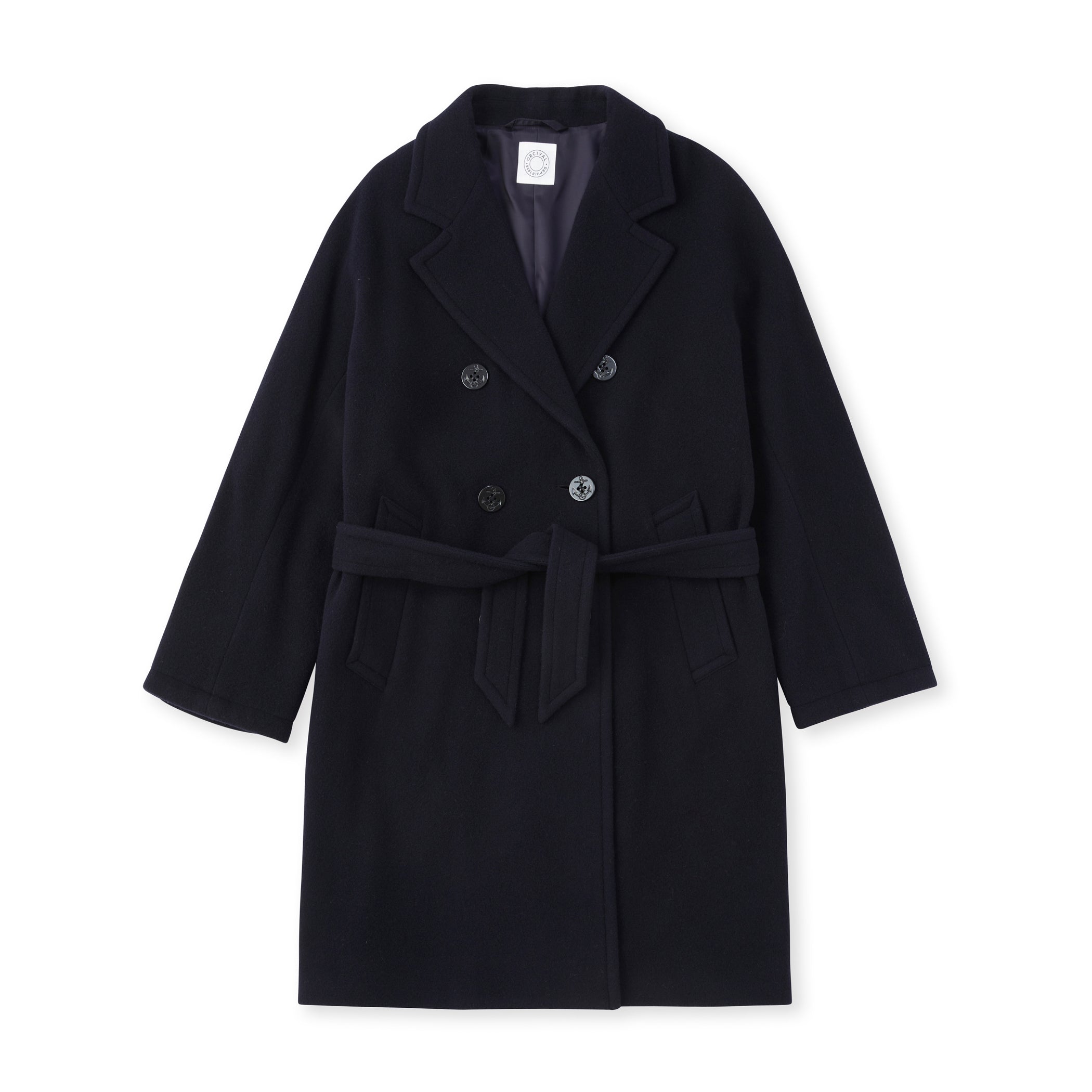 Women's Light Mossa Dolman Sleeve Chester Coat