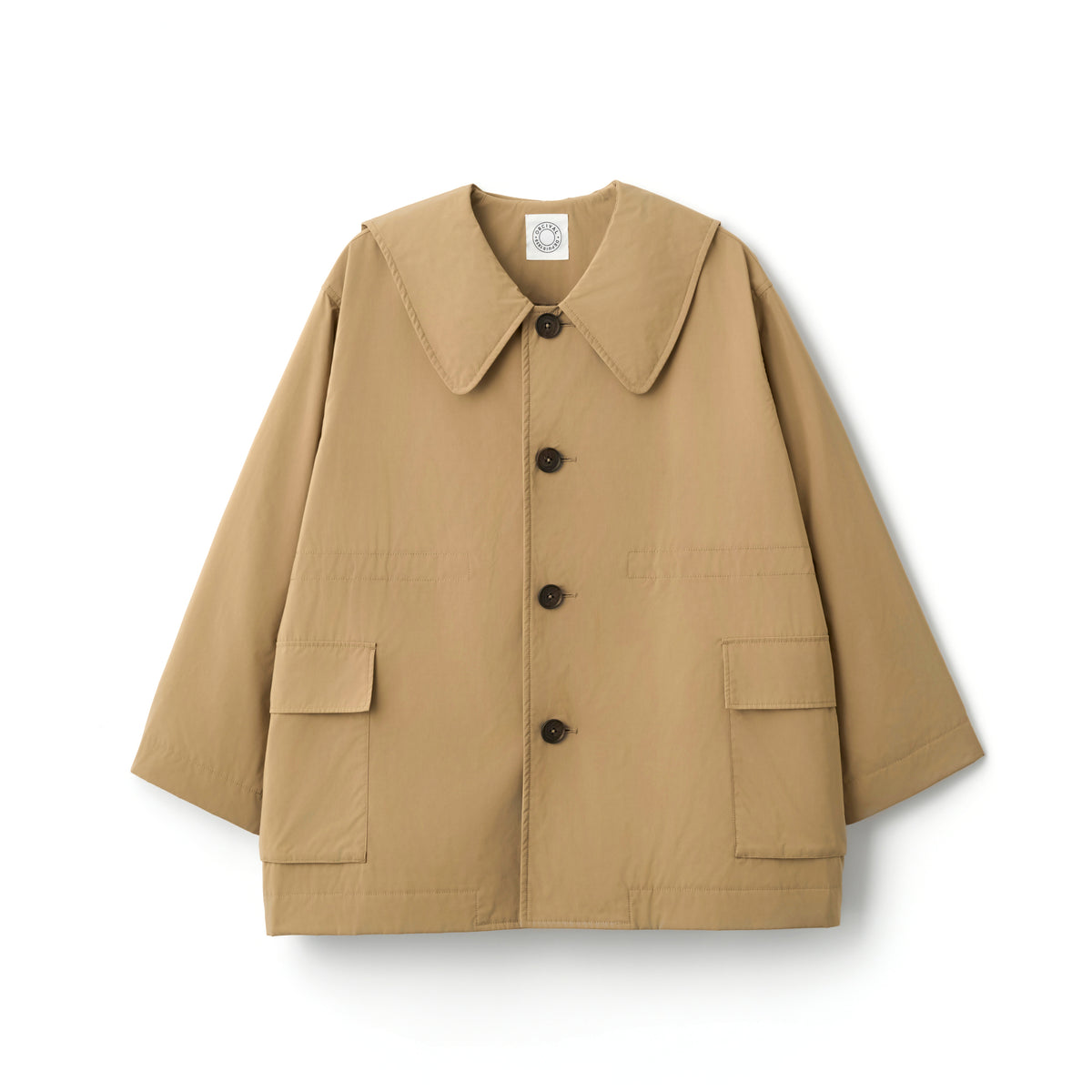 Women's Split Fiber Twill Sailor Collar Blouson