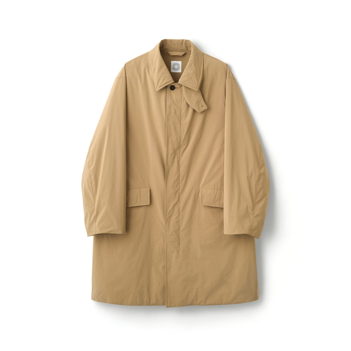 Men's Split Fiber Twill Soutien Collar Coat