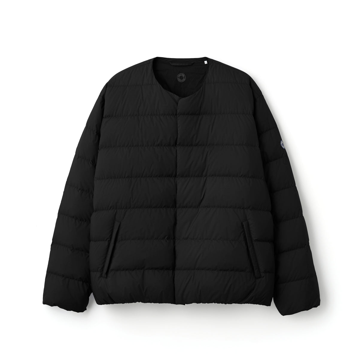 Men's Polyester Taffeta Round Neck Blouson