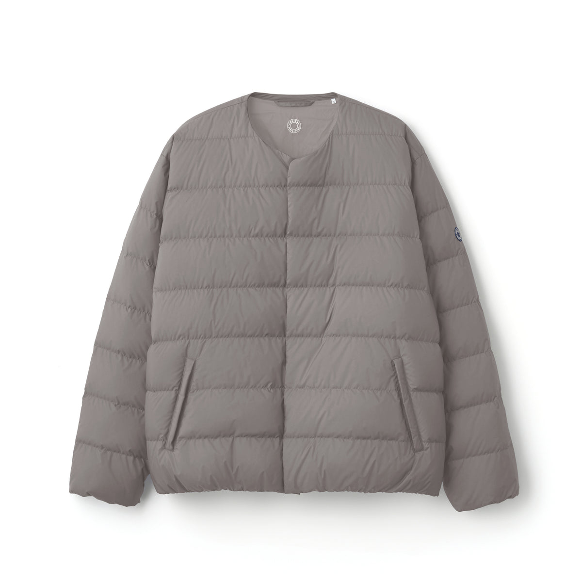Men's Polyester Taffeta Round Neck Blouson