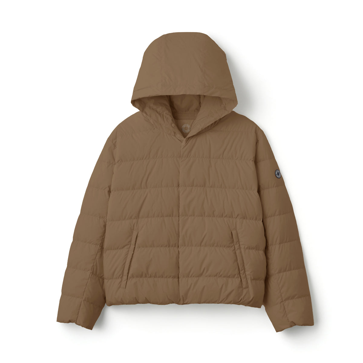 Women's Polyester Taffeta Hooded Blouson