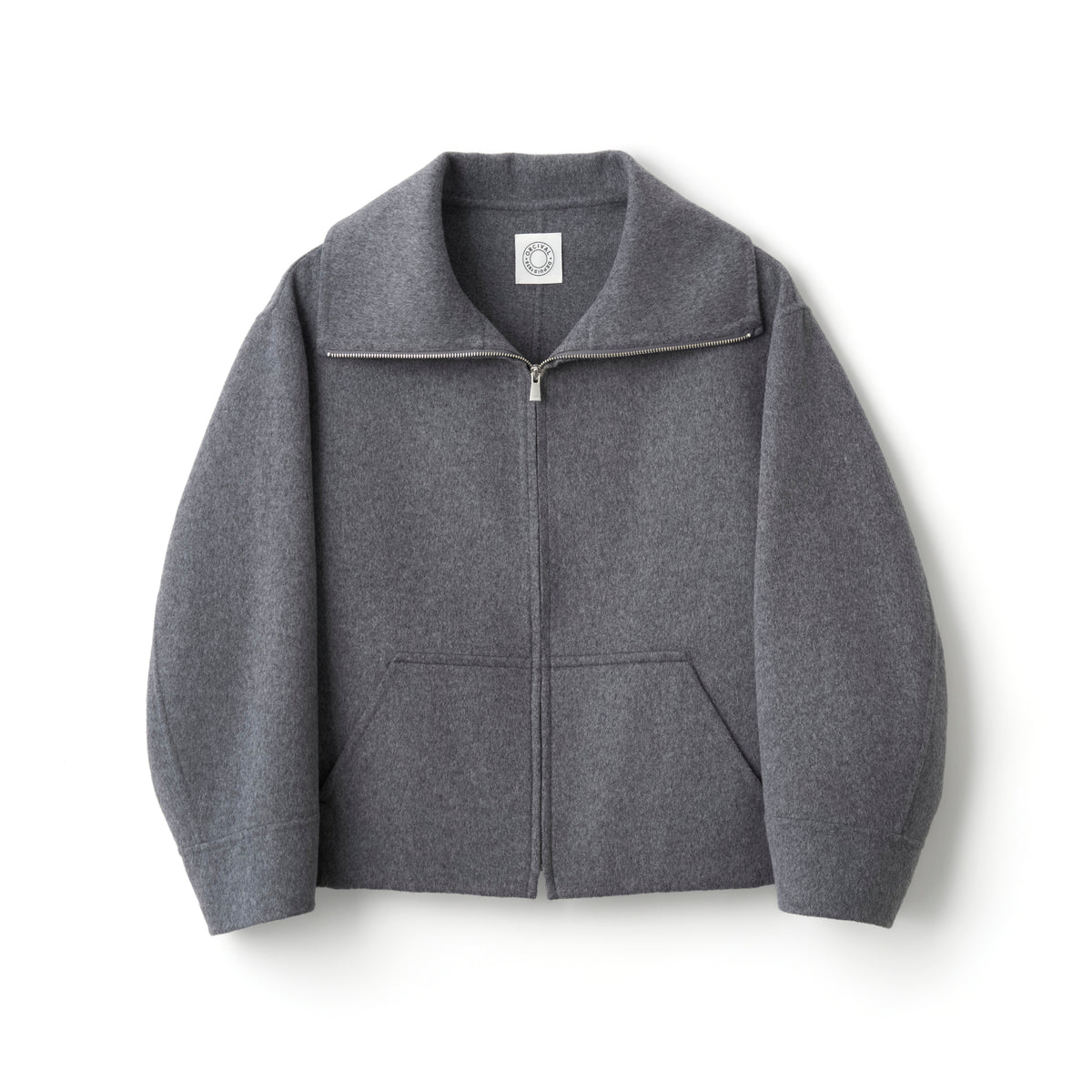 Women's River Wool Beaver Zip Short Coat
