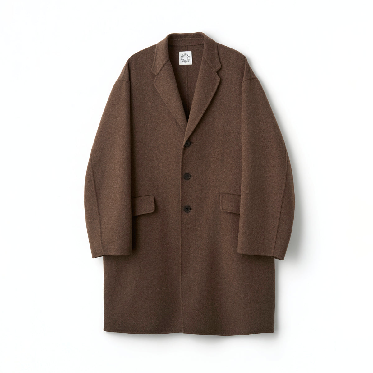 Men's River Wool Beaver Notched Collar Coat