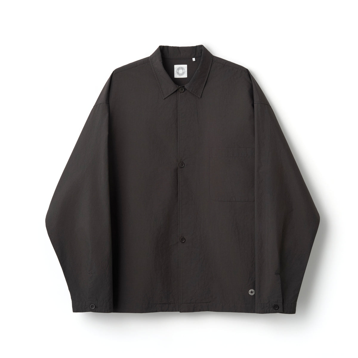 Men's Mini Check Washer 3Button Shirt