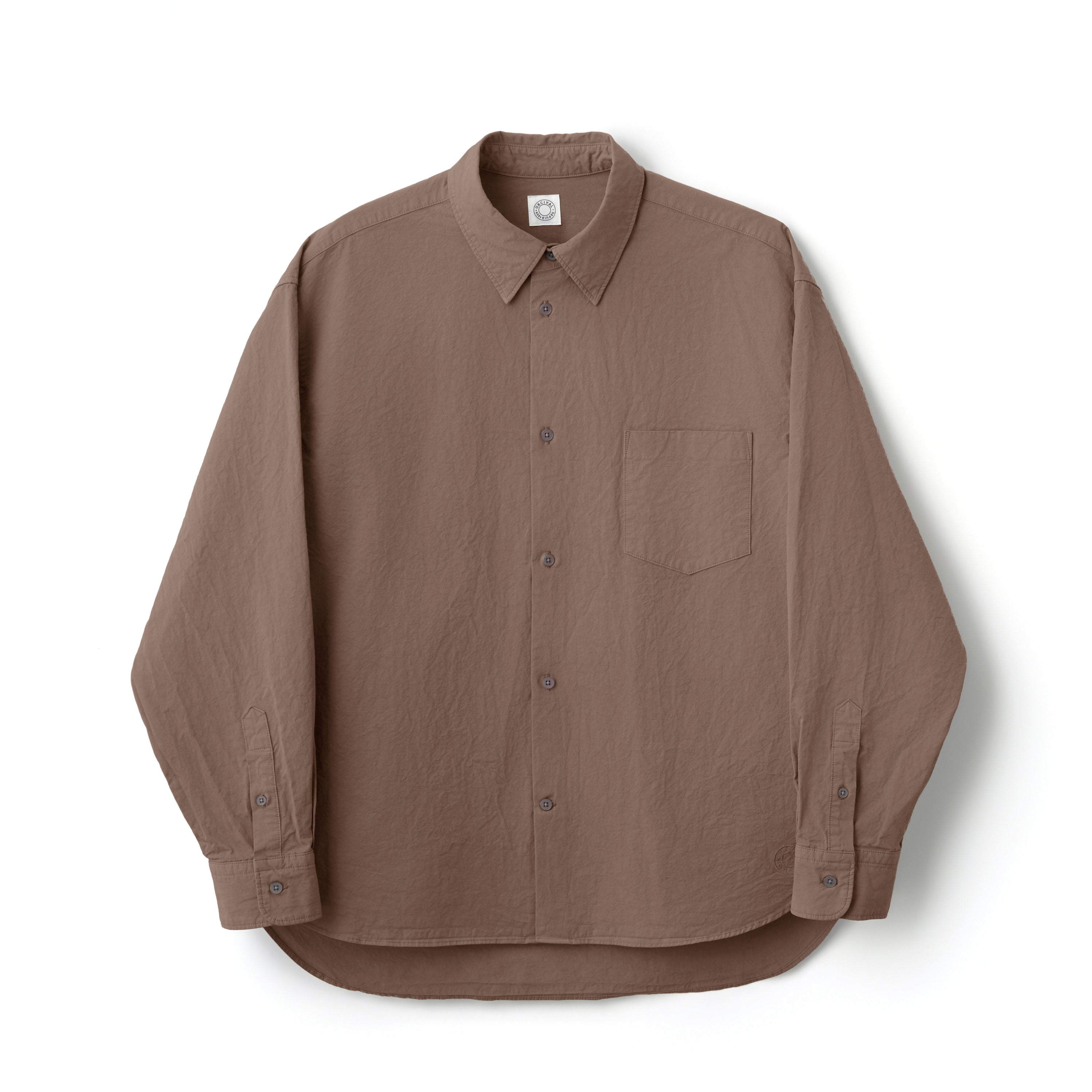 Twill Dump Regular Collar Shirt