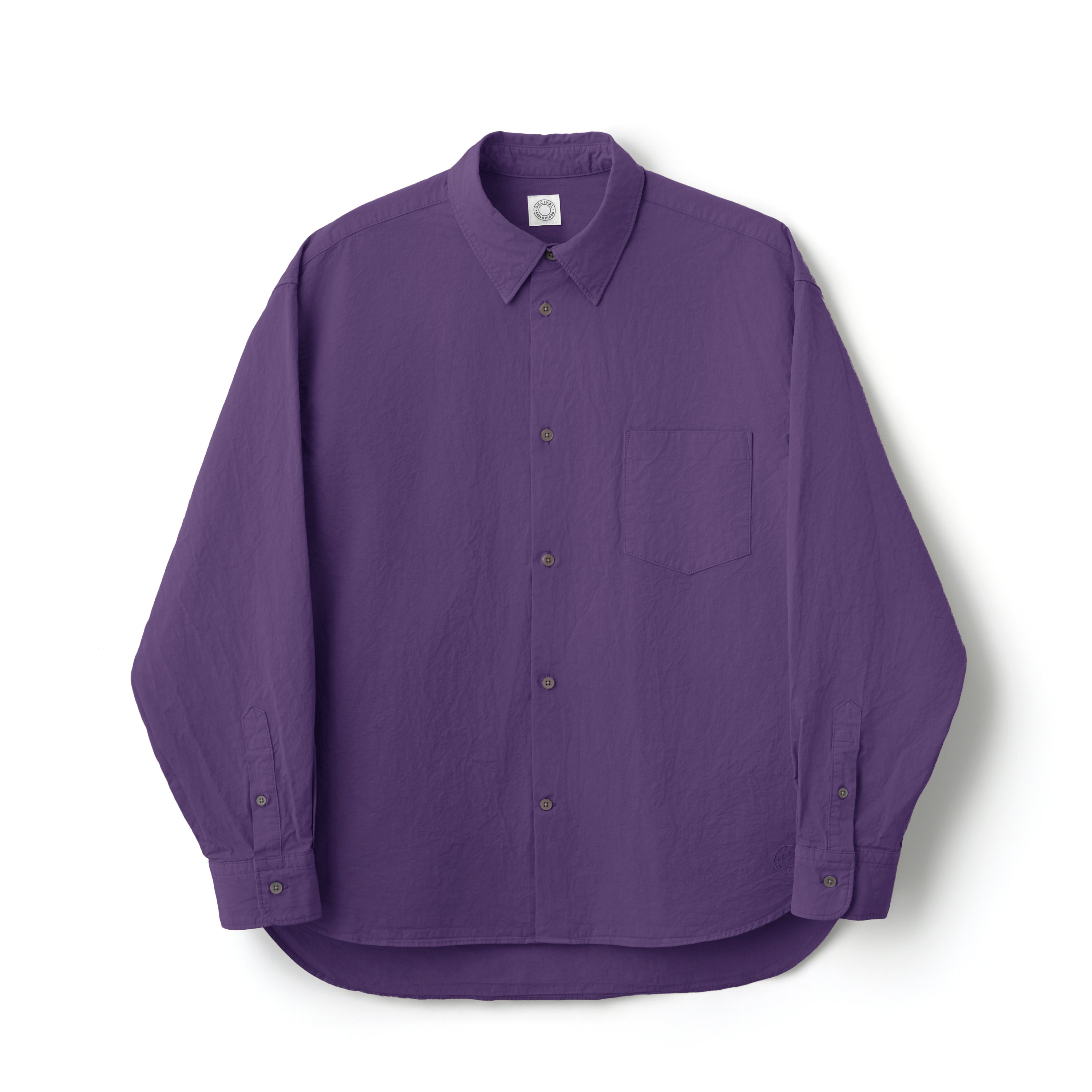 Twill Dump Regular Collar Shirt