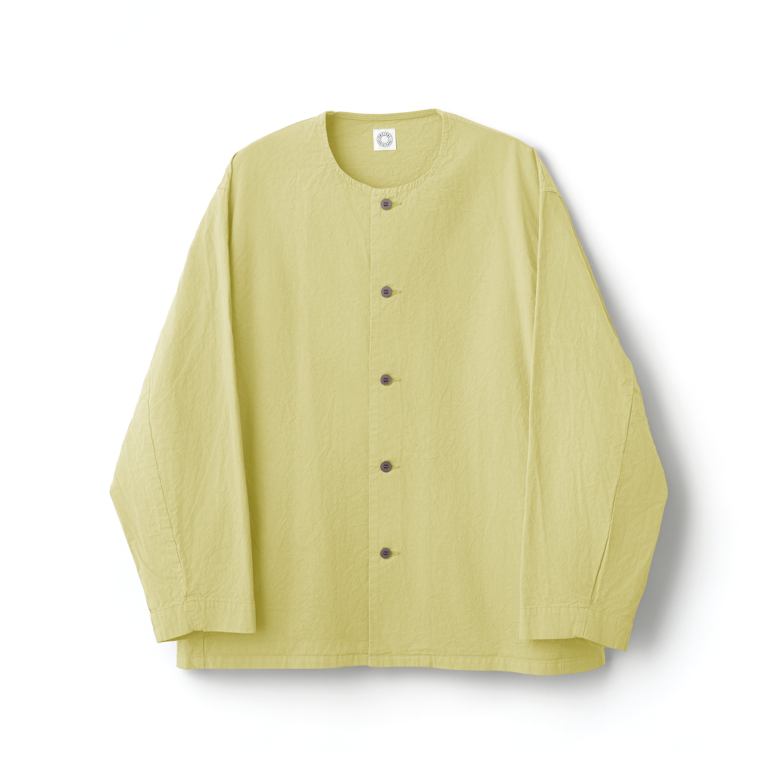 Twill Dump Collarless Shirt
