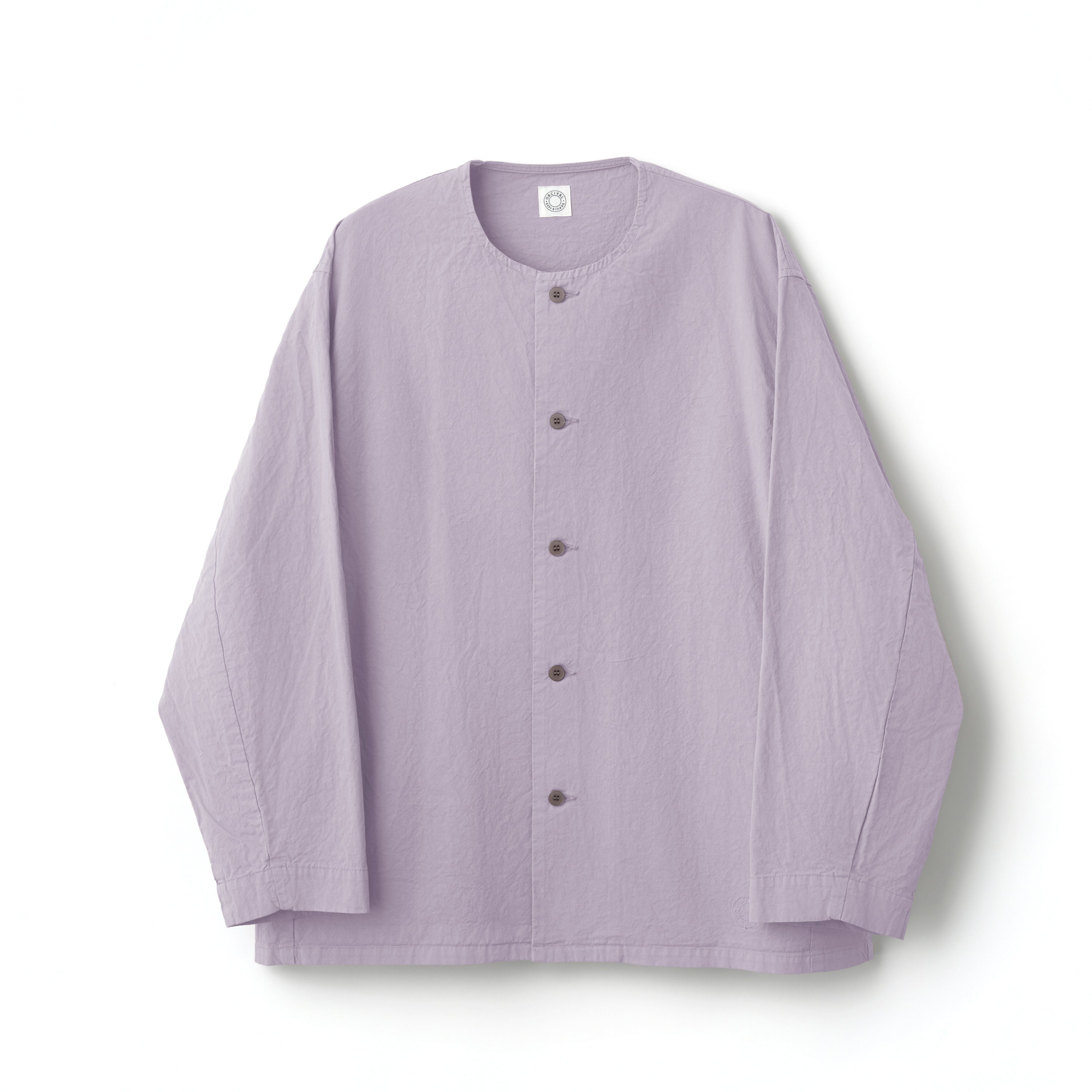 Twill Dump Collarless Shirt