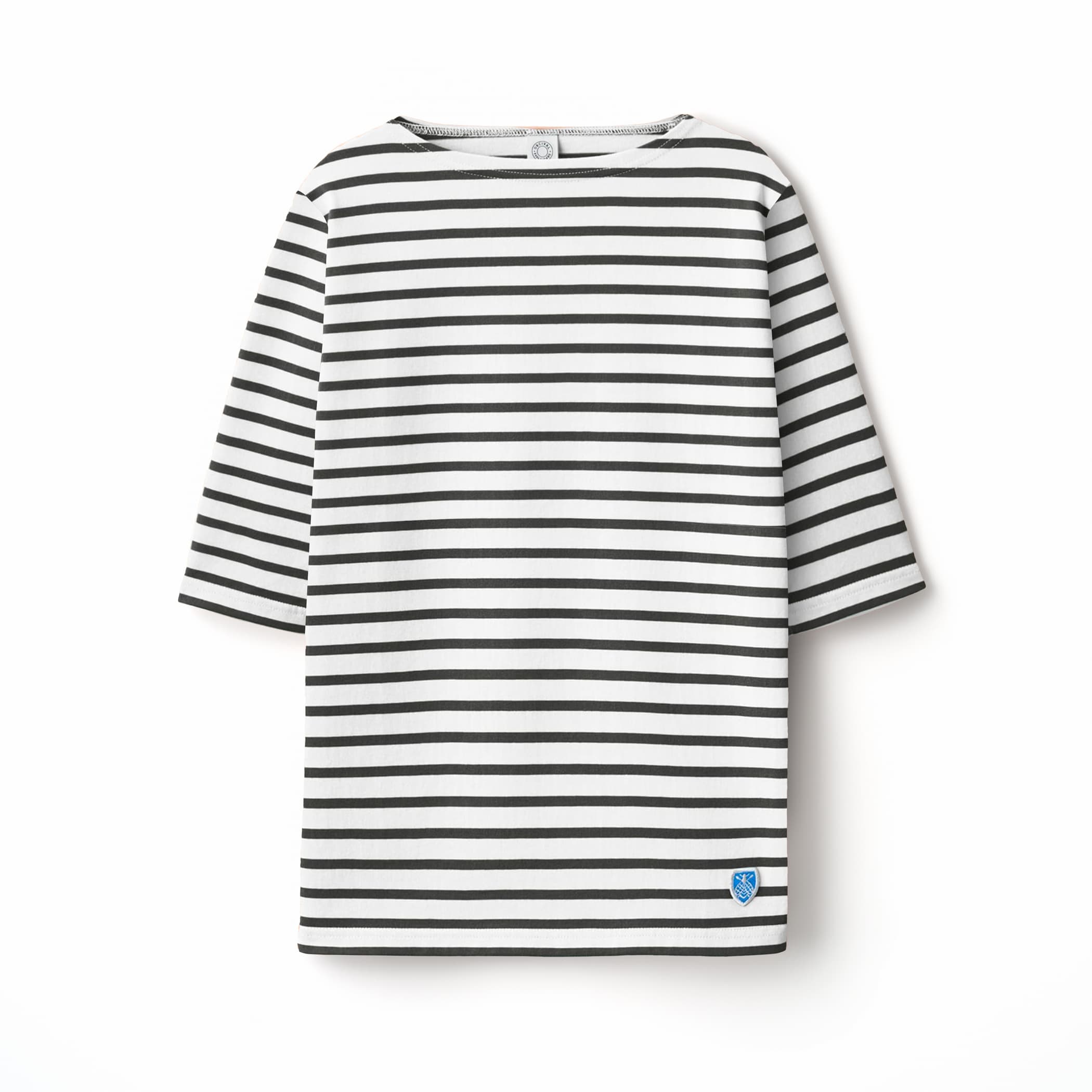 Women's Cotton Jersey Boat Neck Half Sleeve Pullover｜ORCIVAL