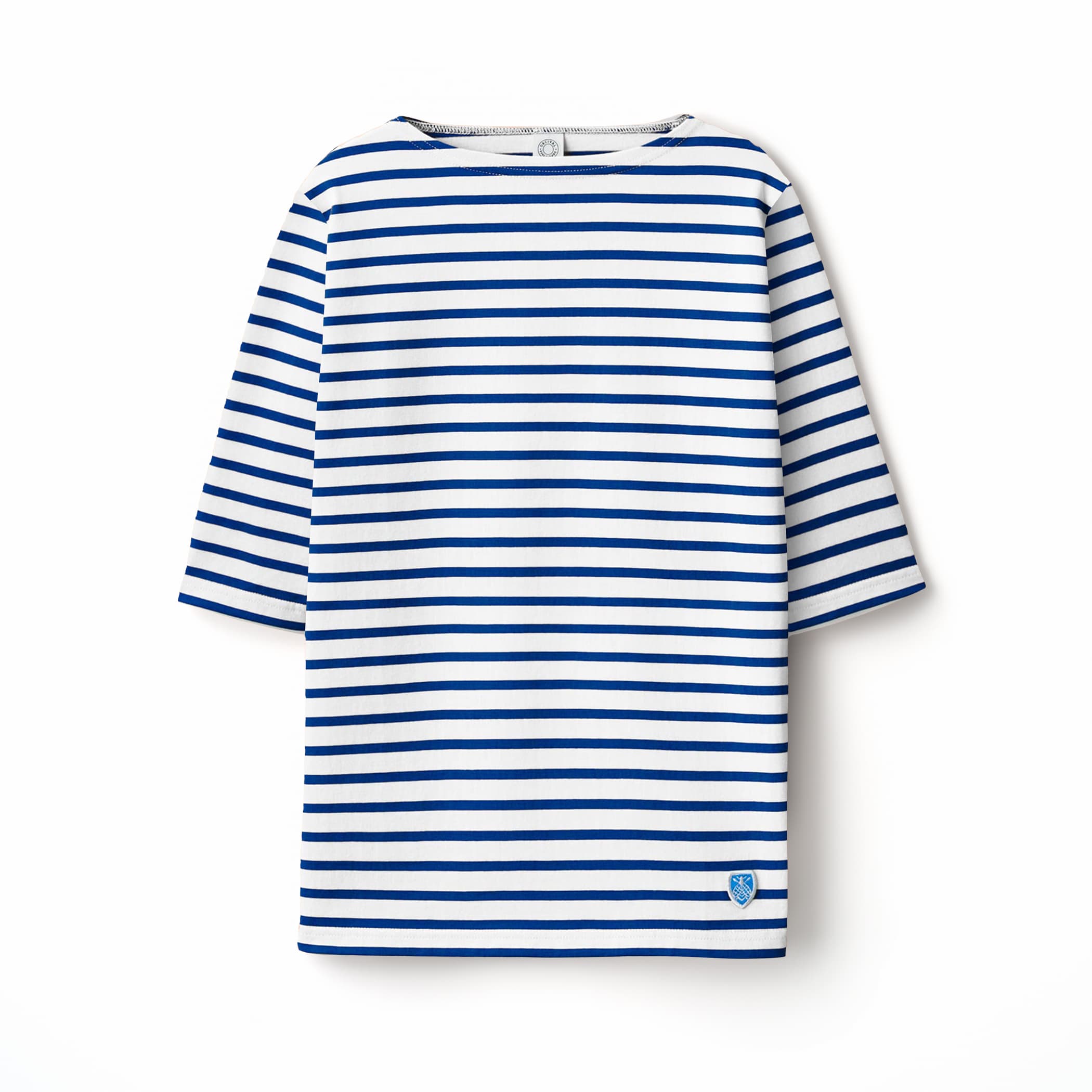 Women's Cotton Jersey Boat Neck Half Sleeve Pullover