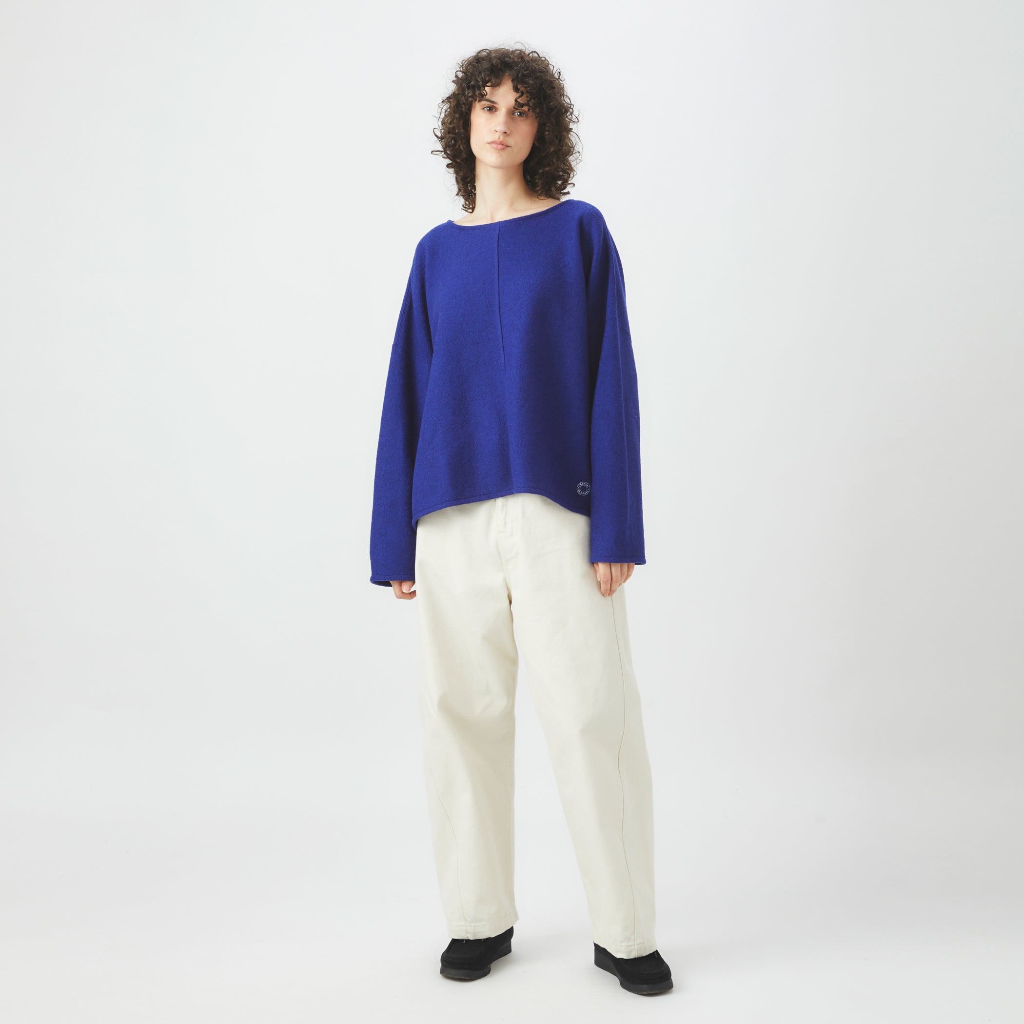 Women's Wool Pile Jersey Pullover