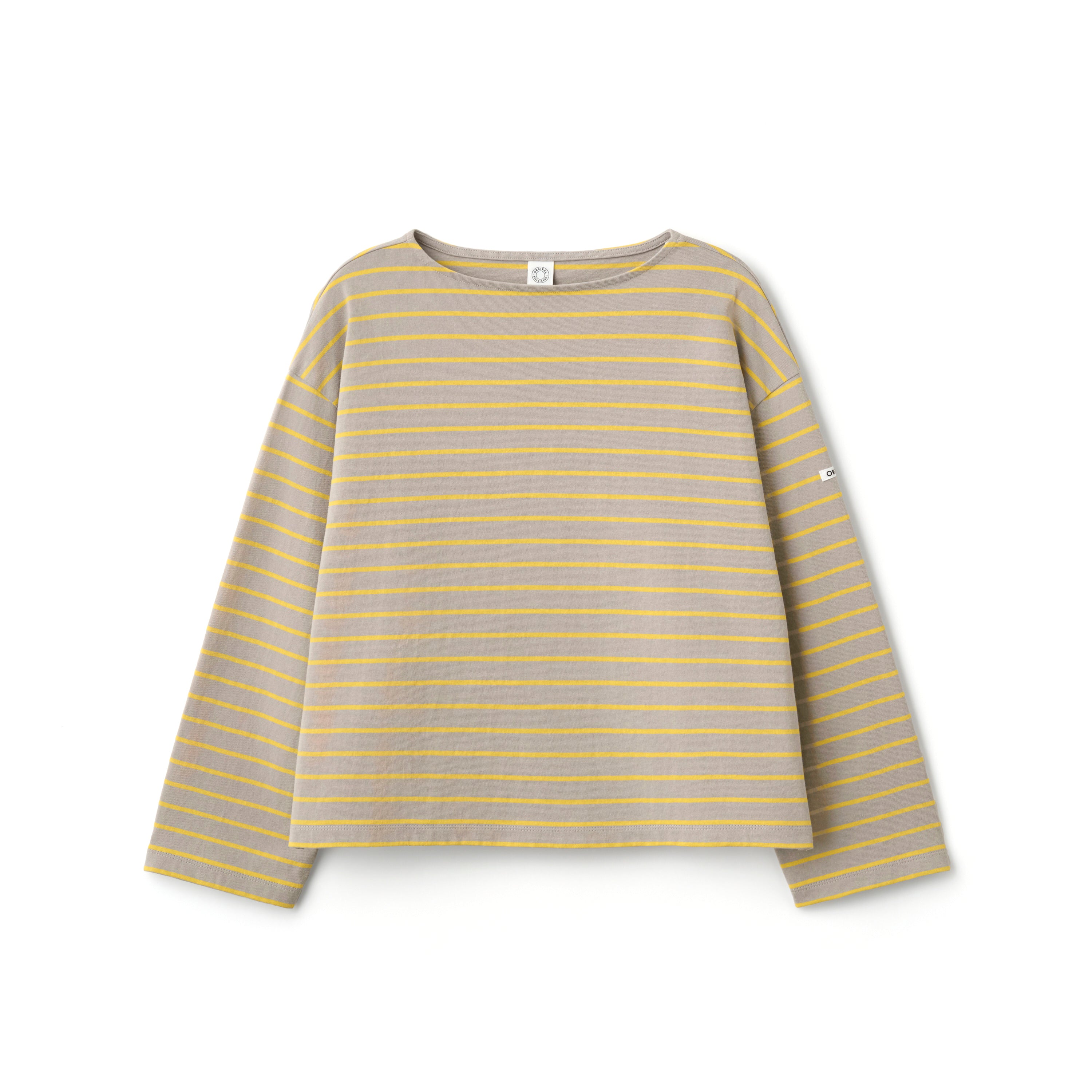 Women's Cotton Jersey Boat Neck Wide Sleeve Pullover