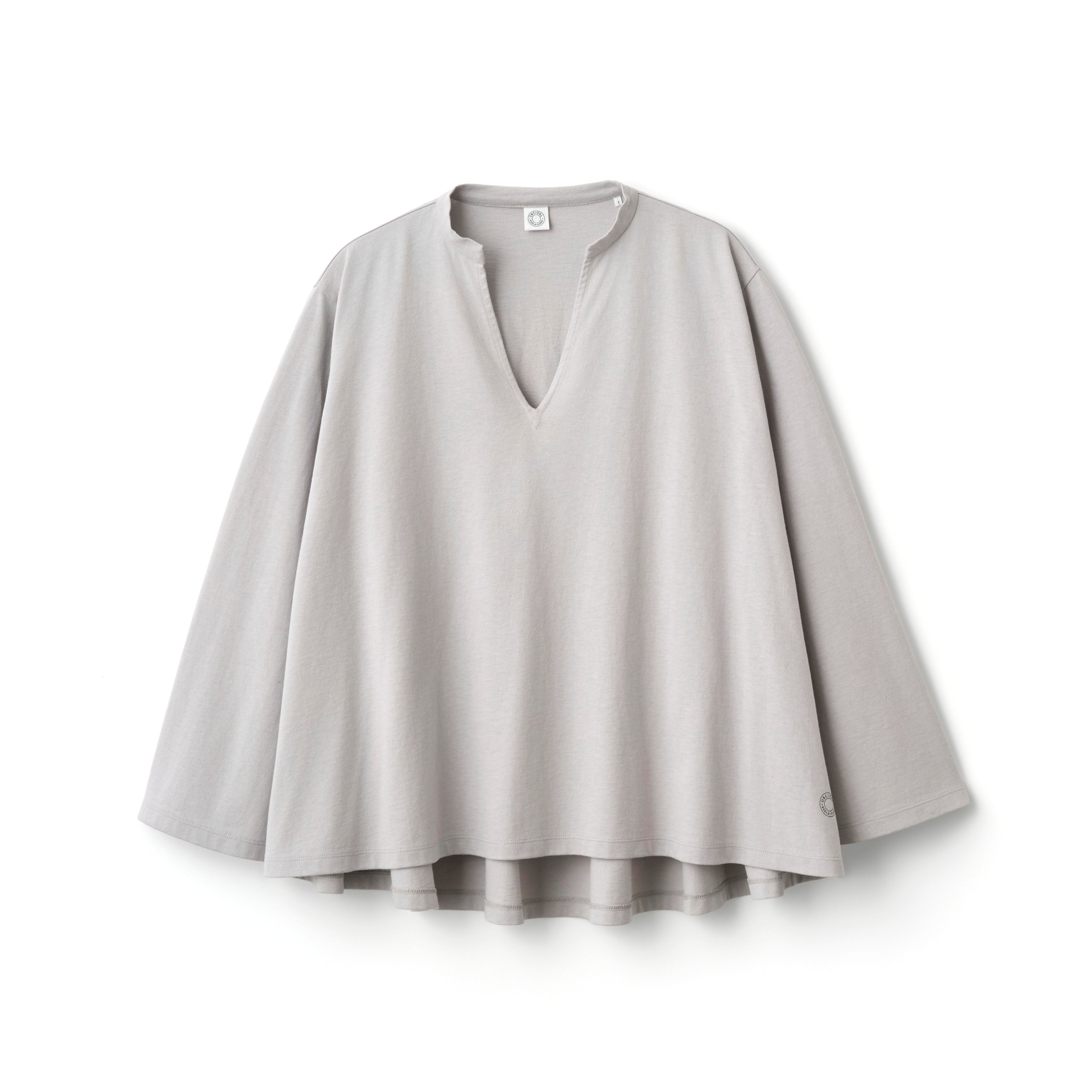Women's Cotton Jersey A-line Flare Pullover