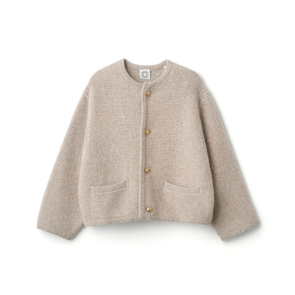 Women's Pile Boucle Cardigan