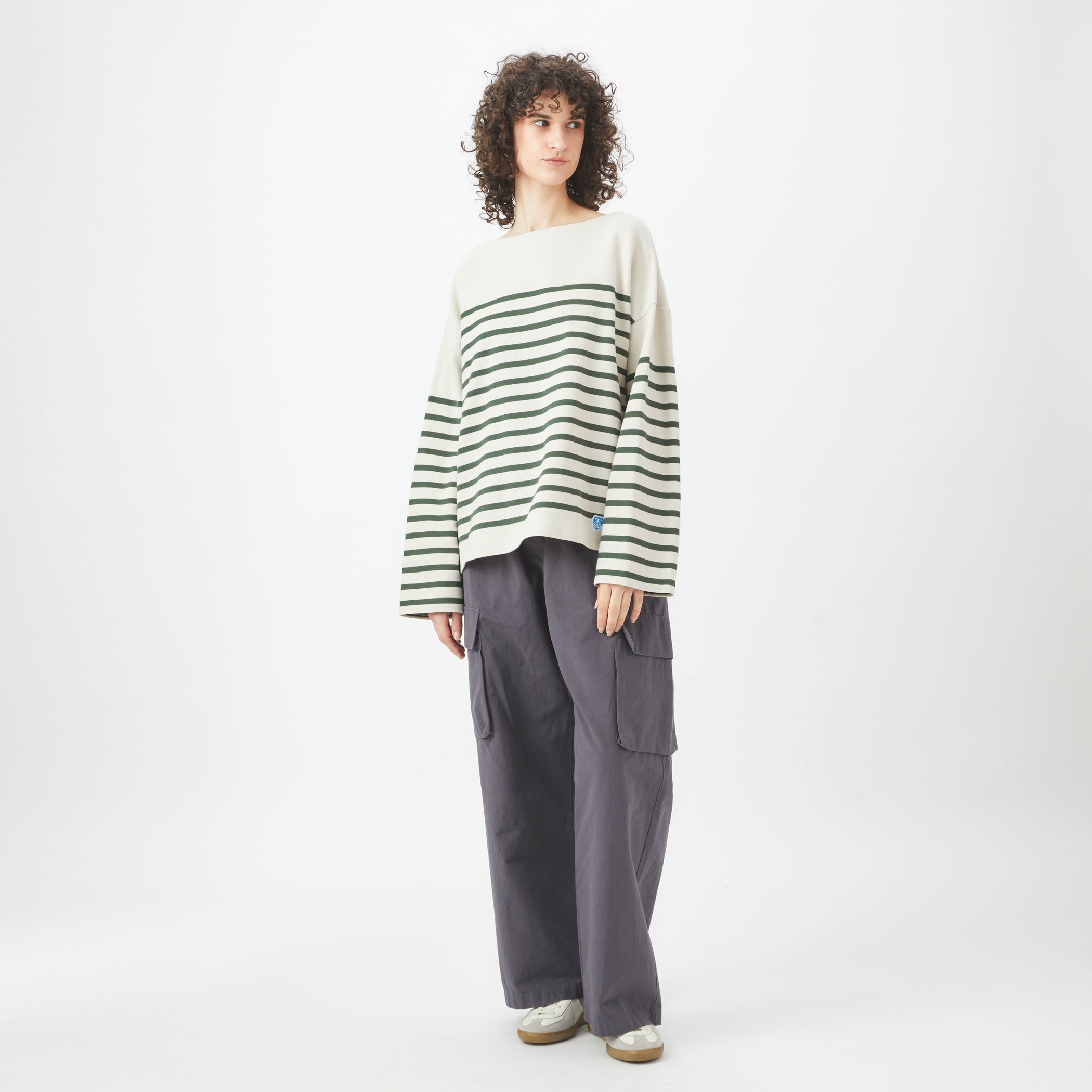 Women's Cotton Linen Easy Cargo Pants