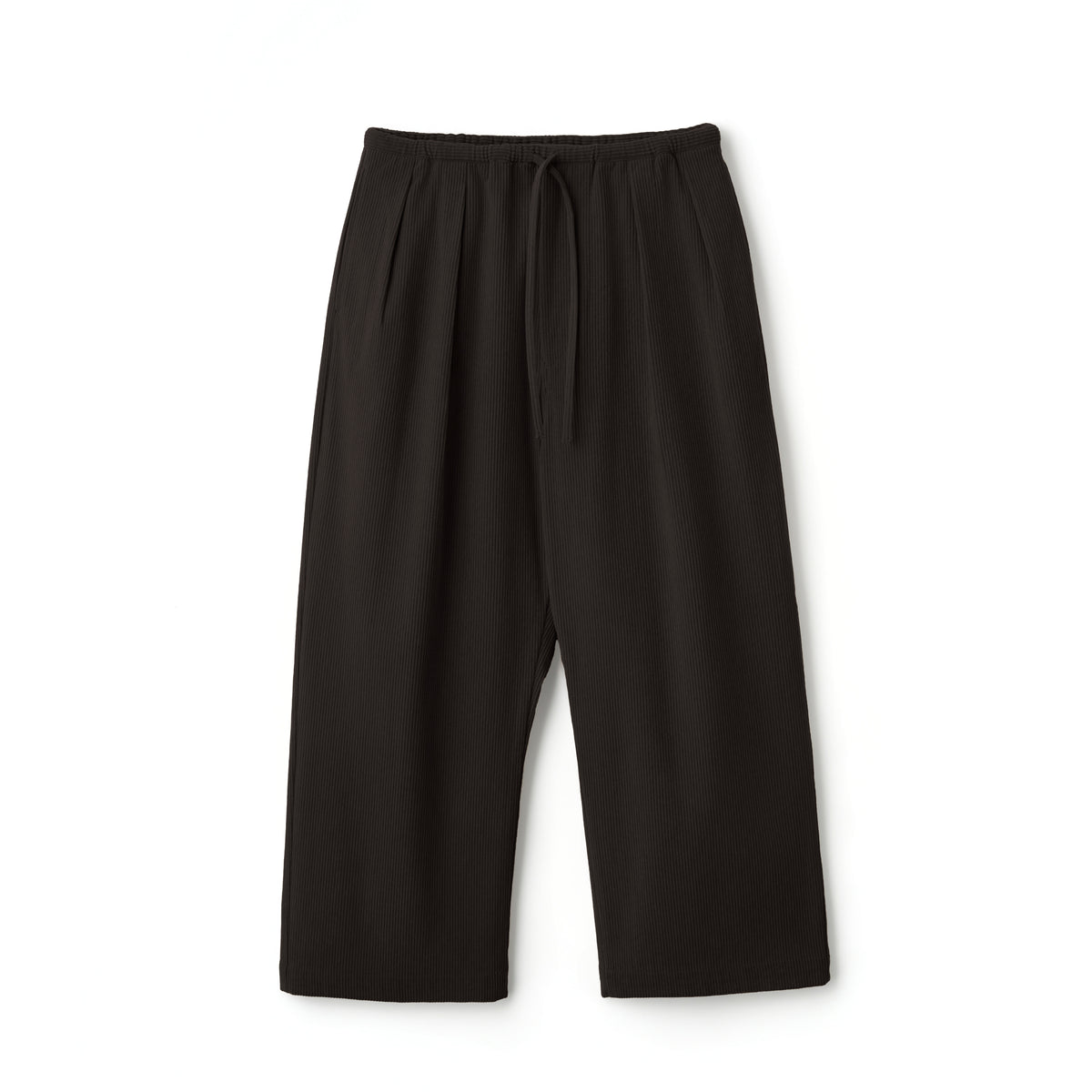 Tricot Corduroy Wide Easy Pants