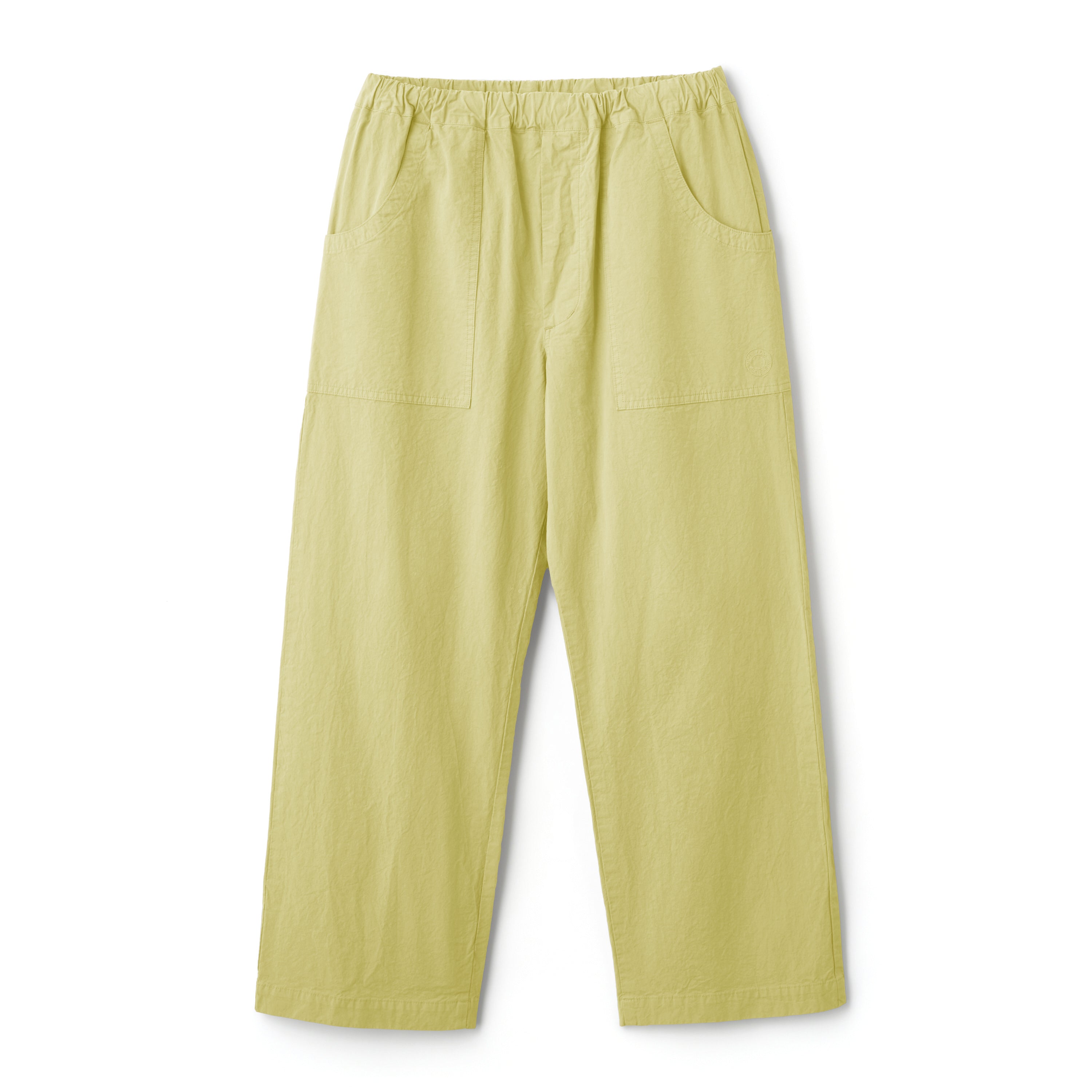 Men's Twill Dump Semi-wide Straight Pants