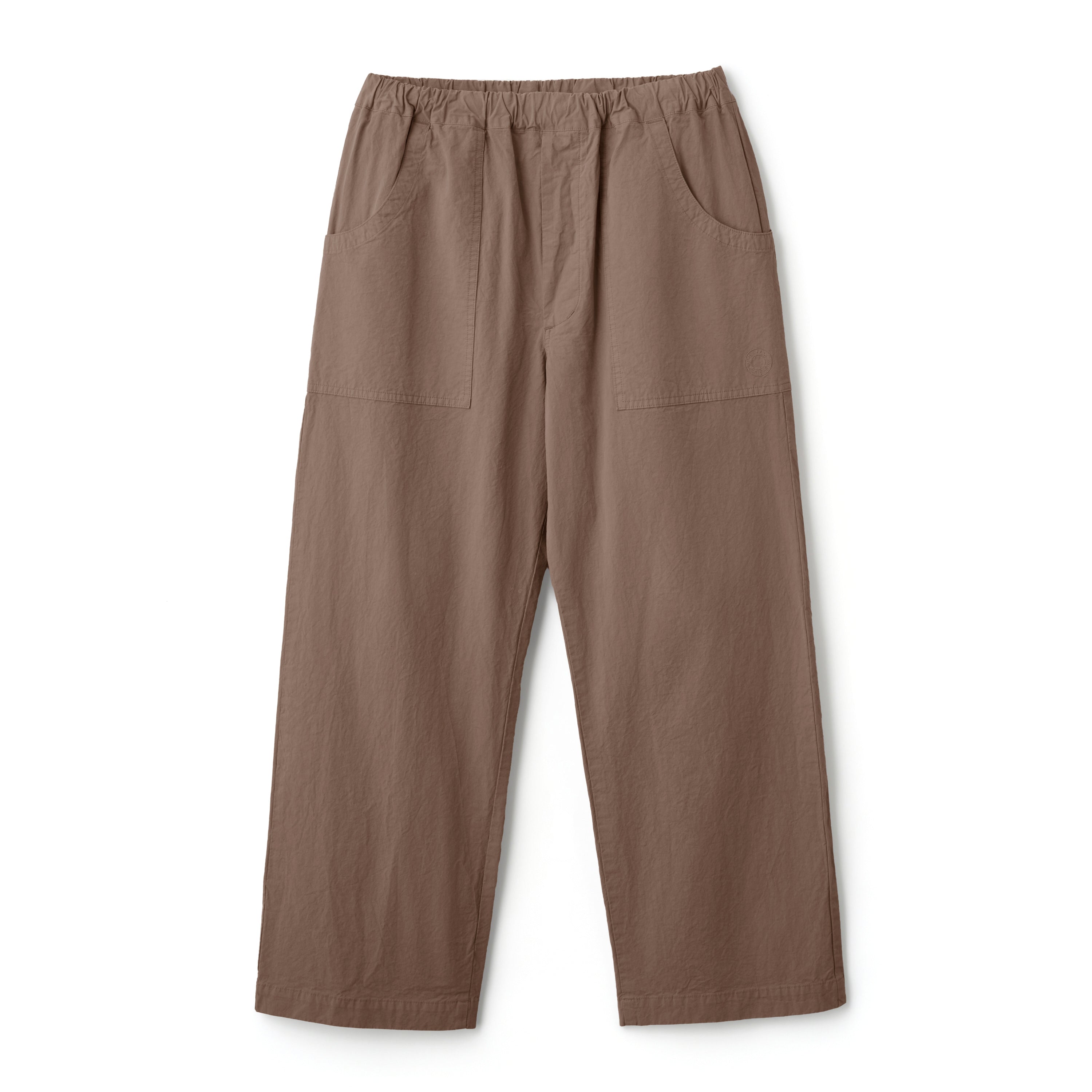 Men's Twill Dump Semi-wide Straight Pants