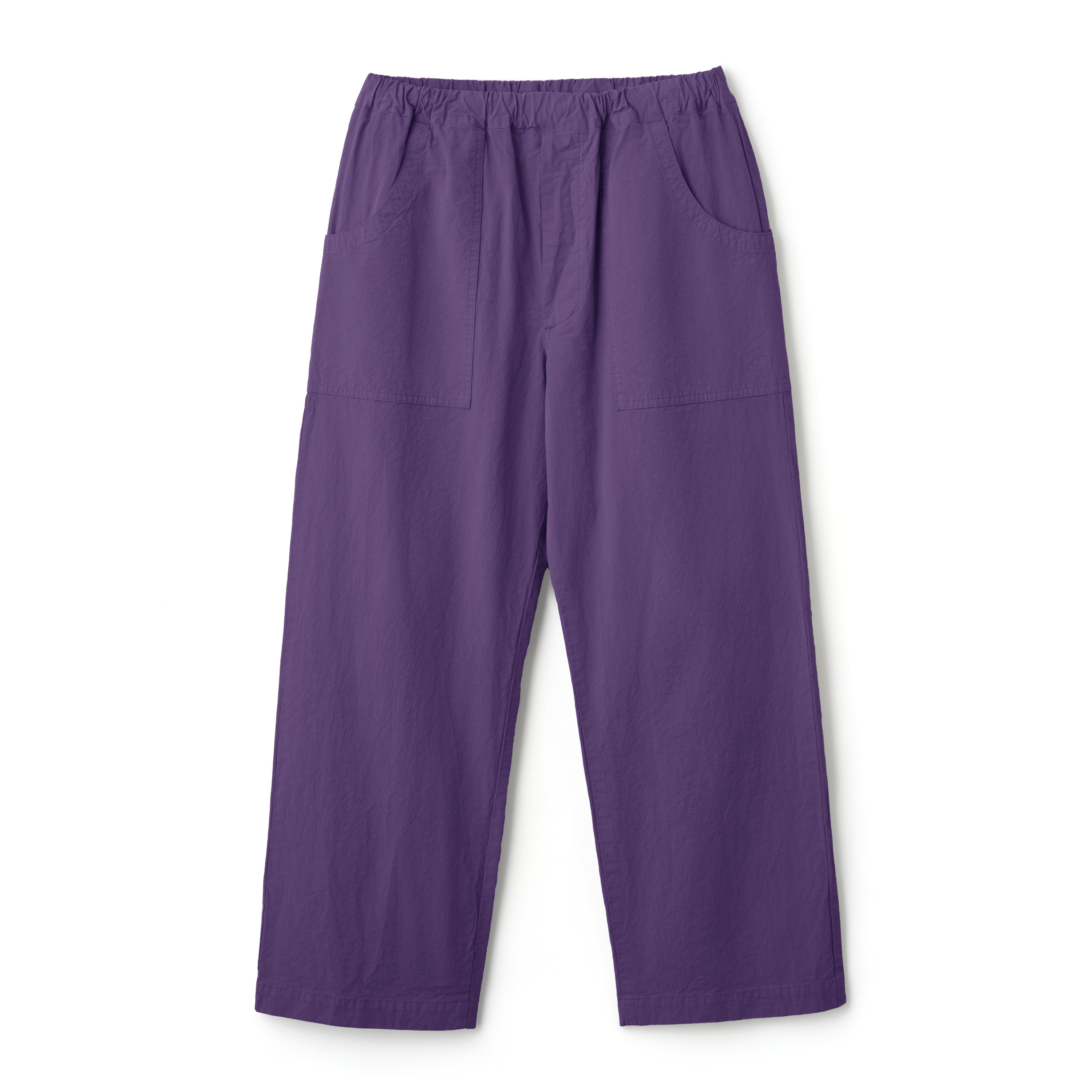 Men's Twill Dump Semi-wide Straight Pants
