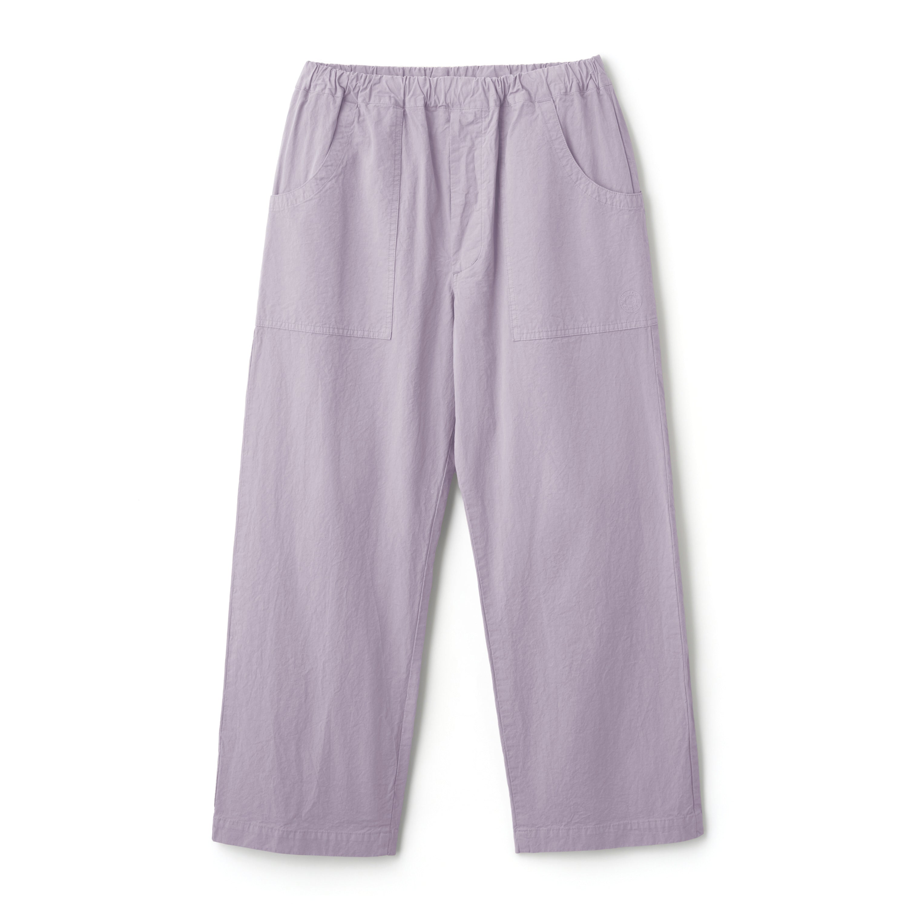 Men's Twill Dump Semi-wide Straight Pants