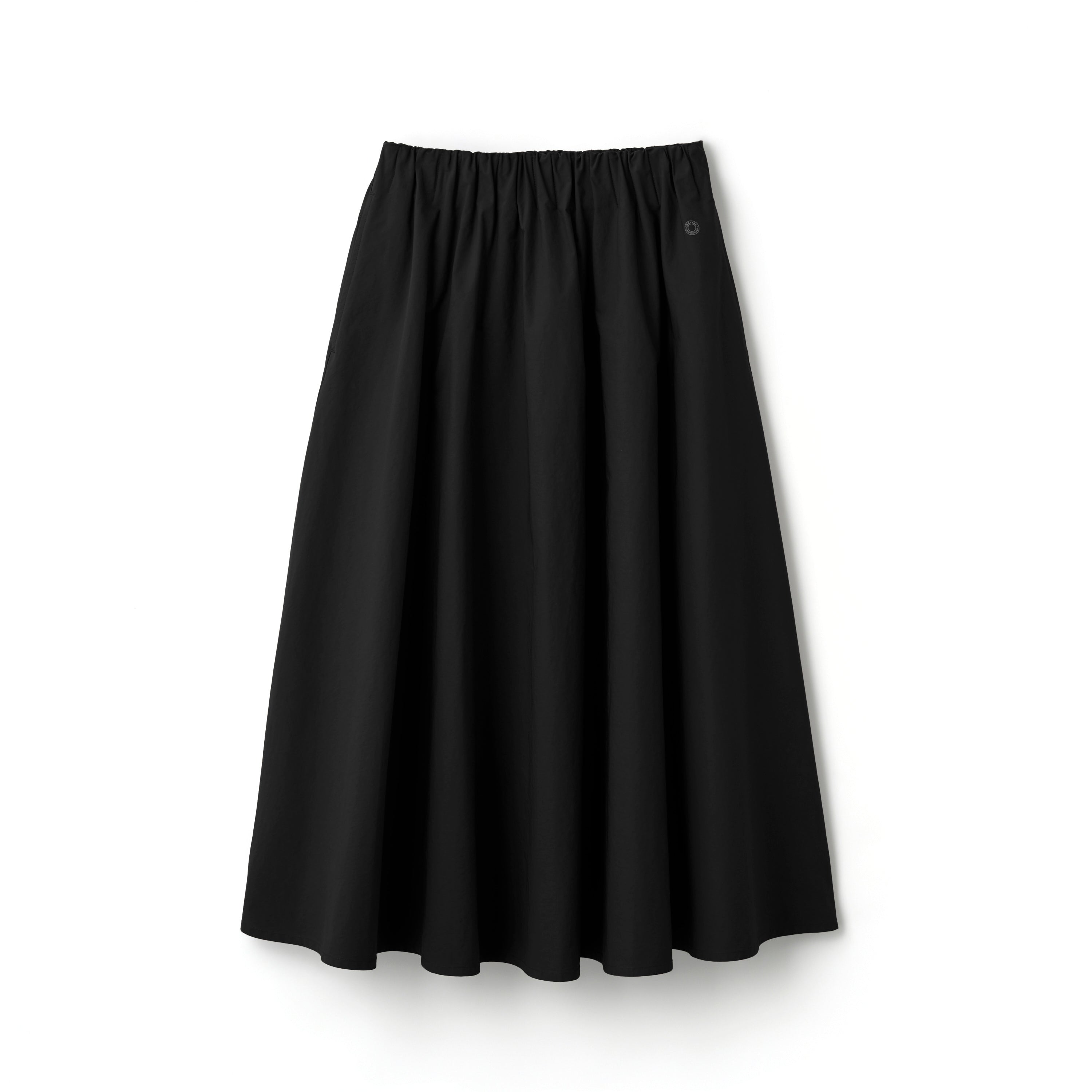 Women's Salt Shrinking Burberry Waist Gather Skirt