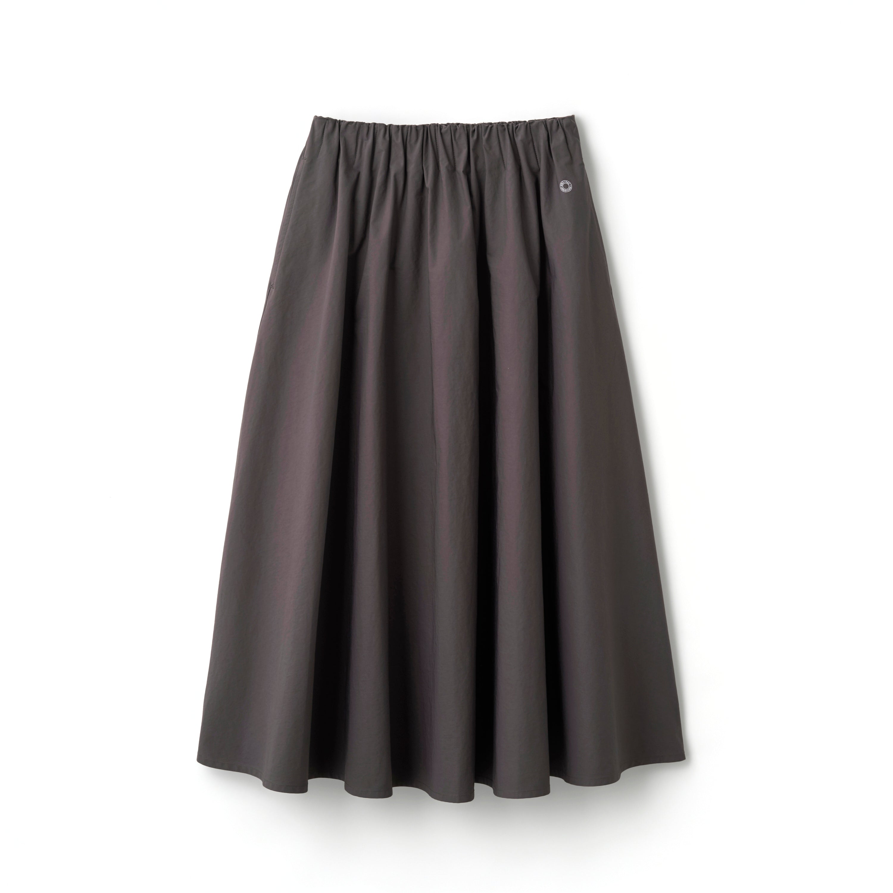 Women's Salt Shrinking Burberry Waist Gather Skirt