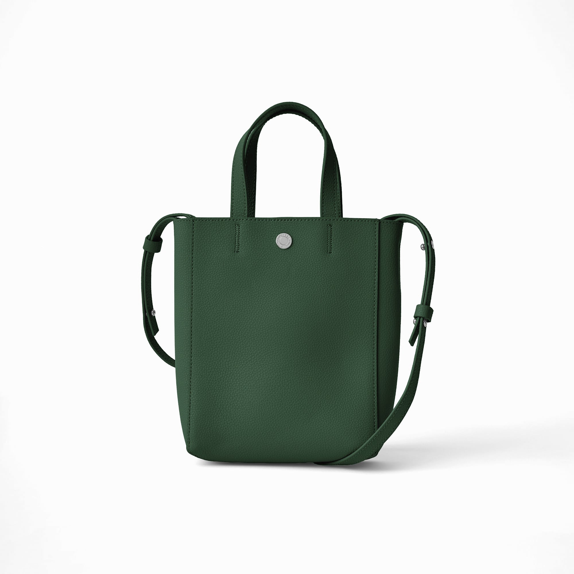 Double Face Leather 2way Tote Bag