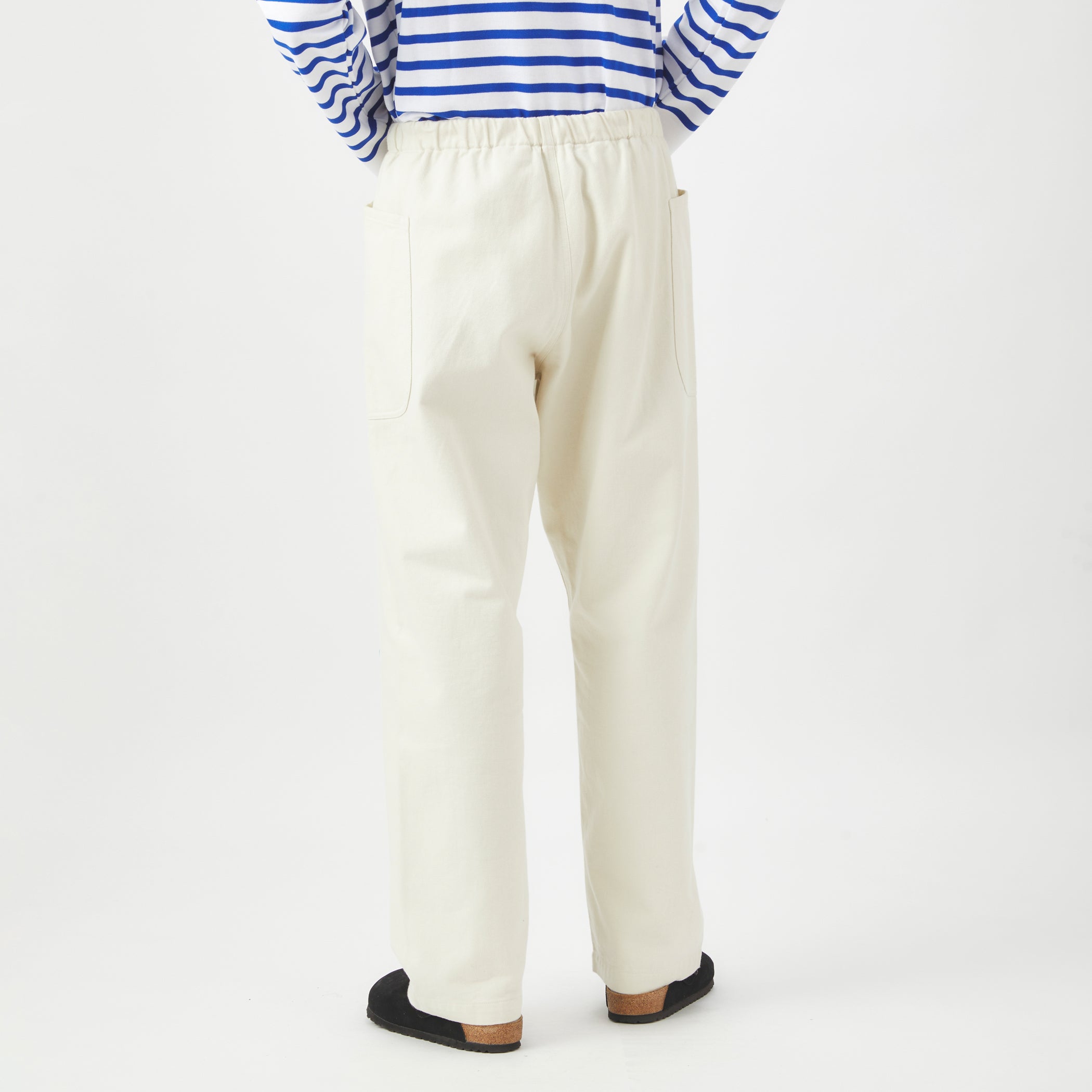 Cotton Twill Easy Pants