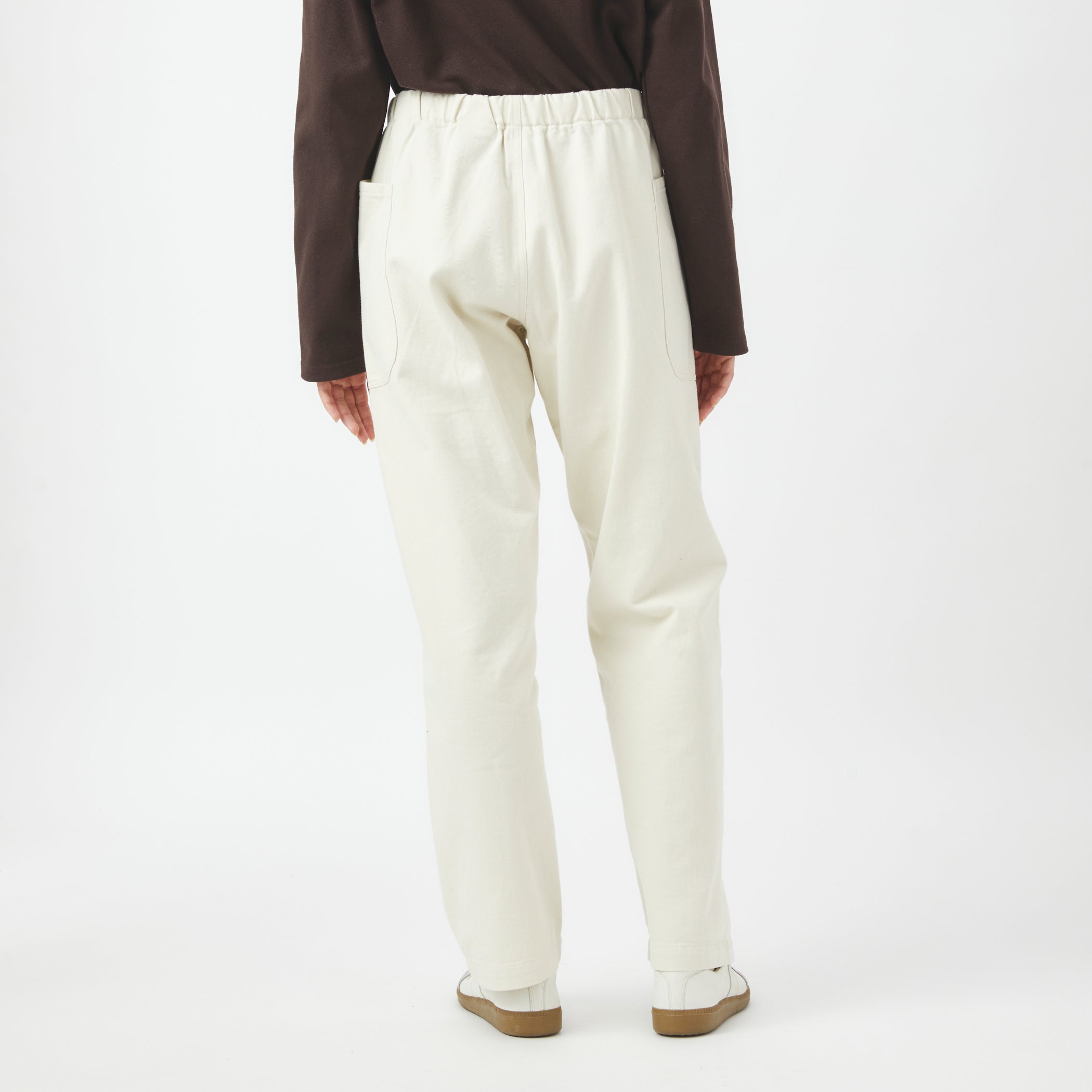 Cotton Twill Easy Pants