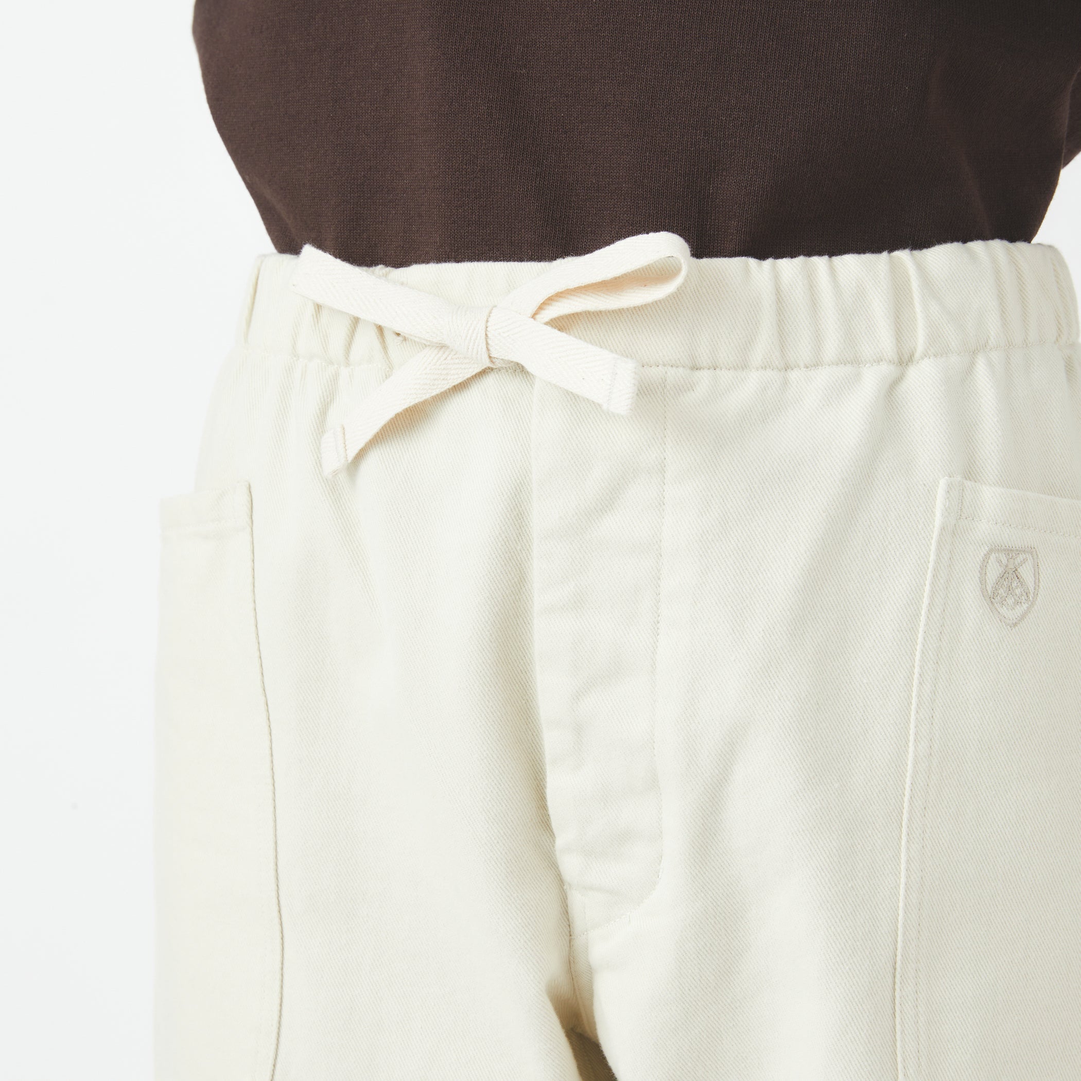 Cotton Twill Easy Pants